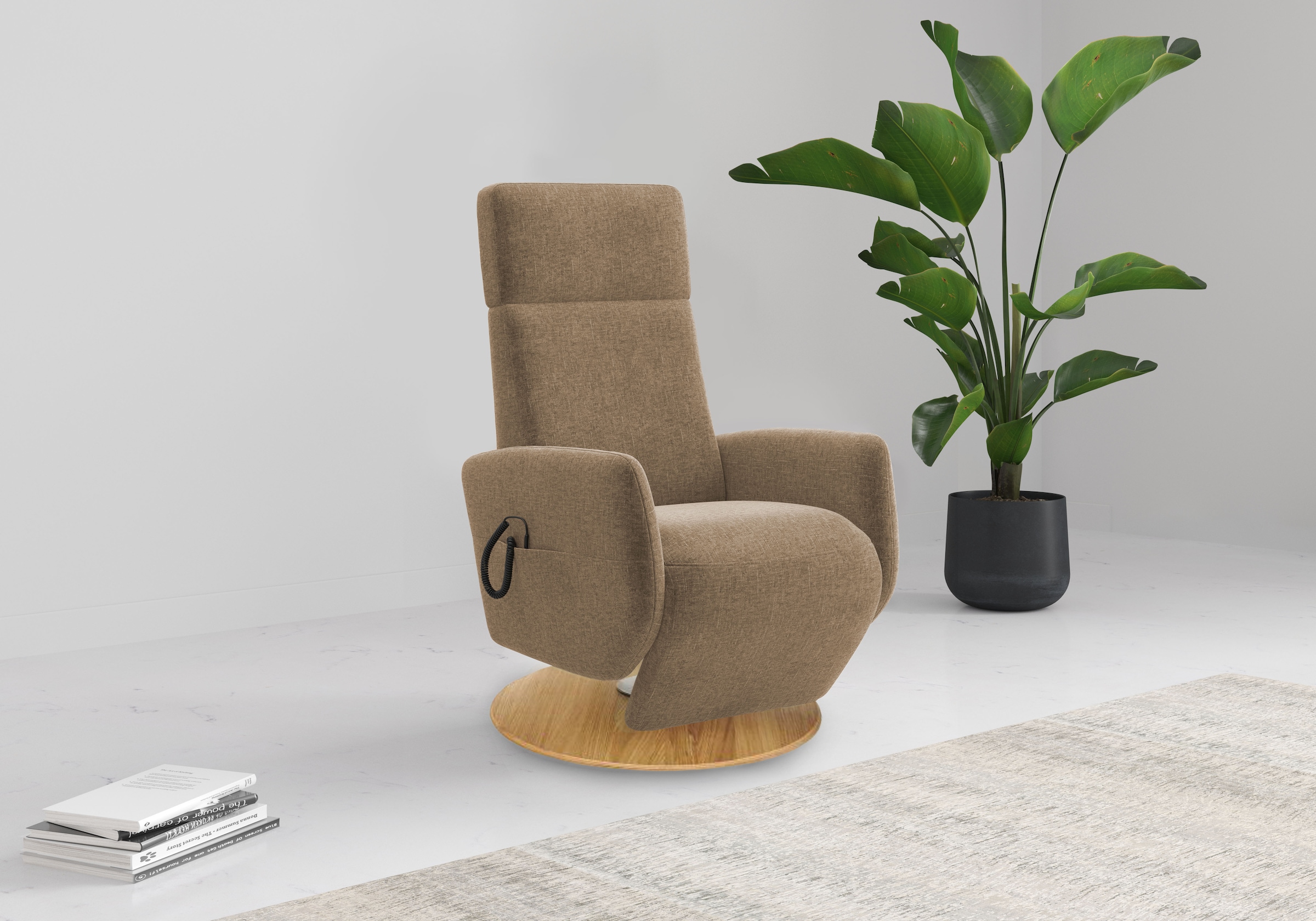 Home affaire TV-Sessel »Rochelle«, (1 St.), TV-Sessel mit Drehfunktion 360 günstig online kaufen