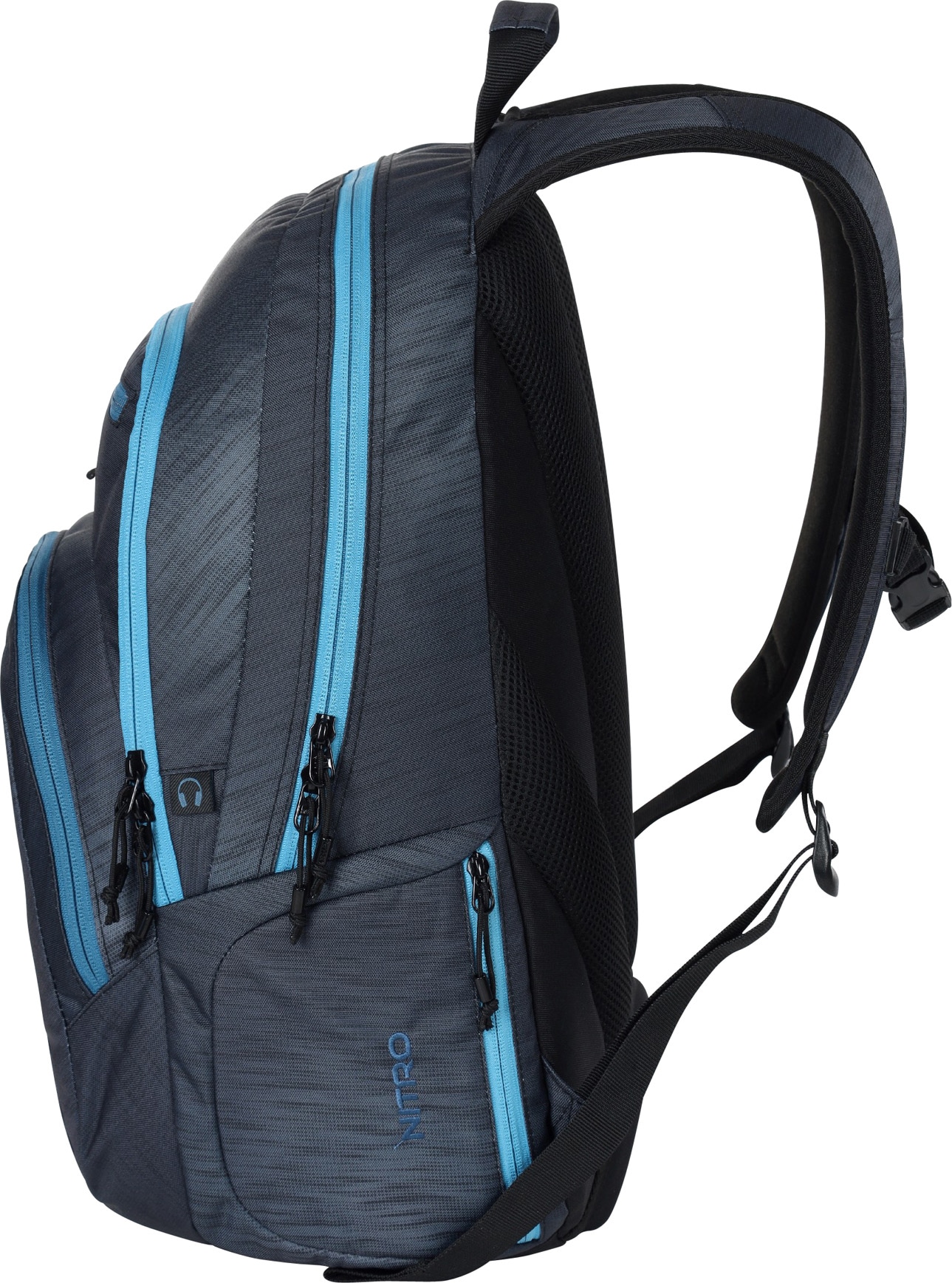 NITRO Schulrucksack »CHASE, haze«, Reisetasche, Travel Bag, Alltagsrucksack, Daypack, Schoolbag