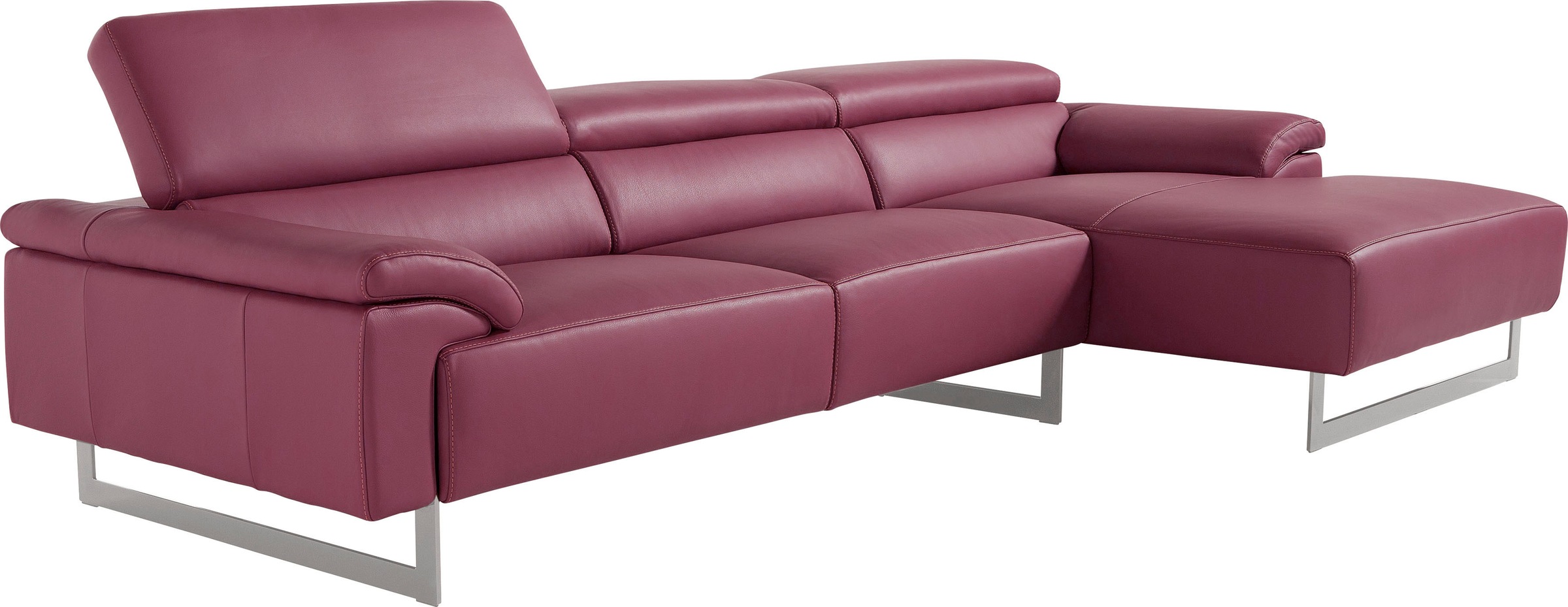 Egoitaliano Ecksofa »Malika, edel und bequem, Designsofa mit hochwertigen B günstig online kaufen