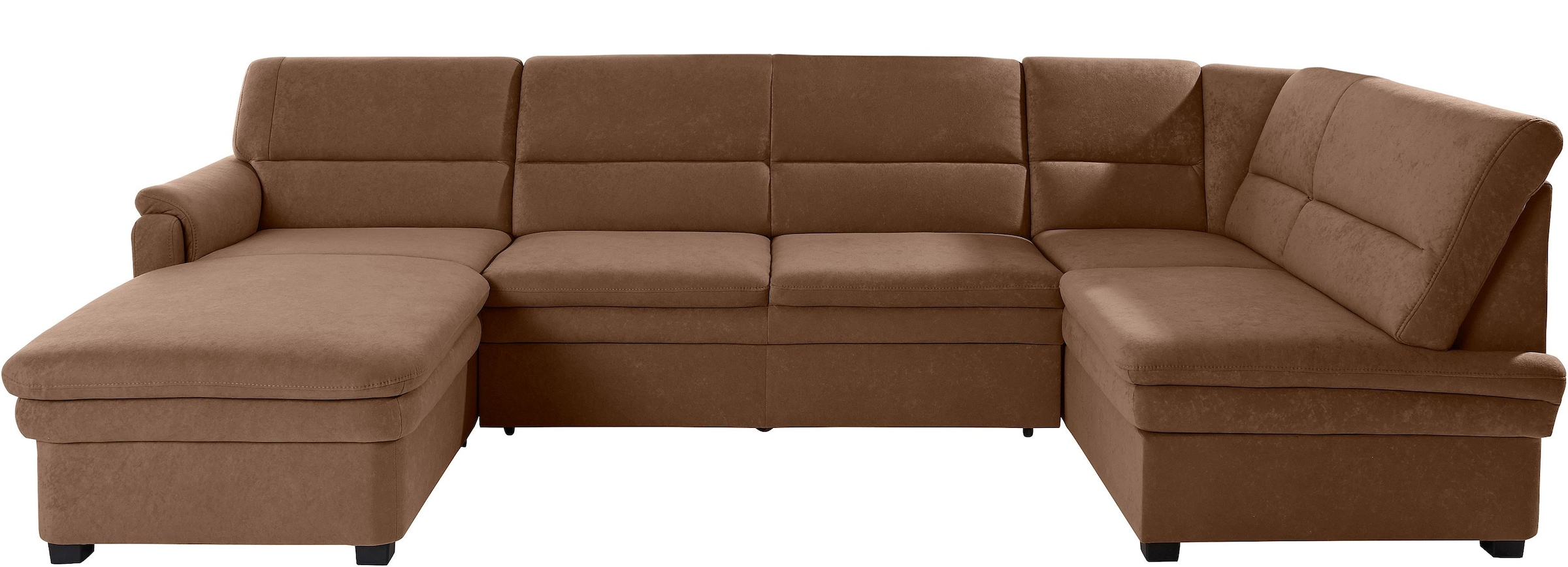 sit&more Wohnlandschaft »Pisa U-Form«, mit Federkern, wahlweise mit Bettfunktion