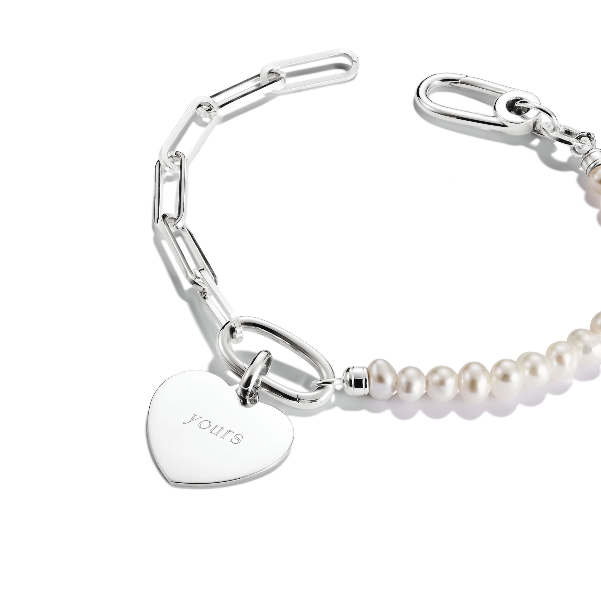 THOMAS SABO Charm Herz »Charm Herz groß - Connect, CC1274-001-21, CC1274-413-39«