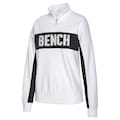 Bench. Sweatshirt, im Color-Blocking Design mit Logoprint