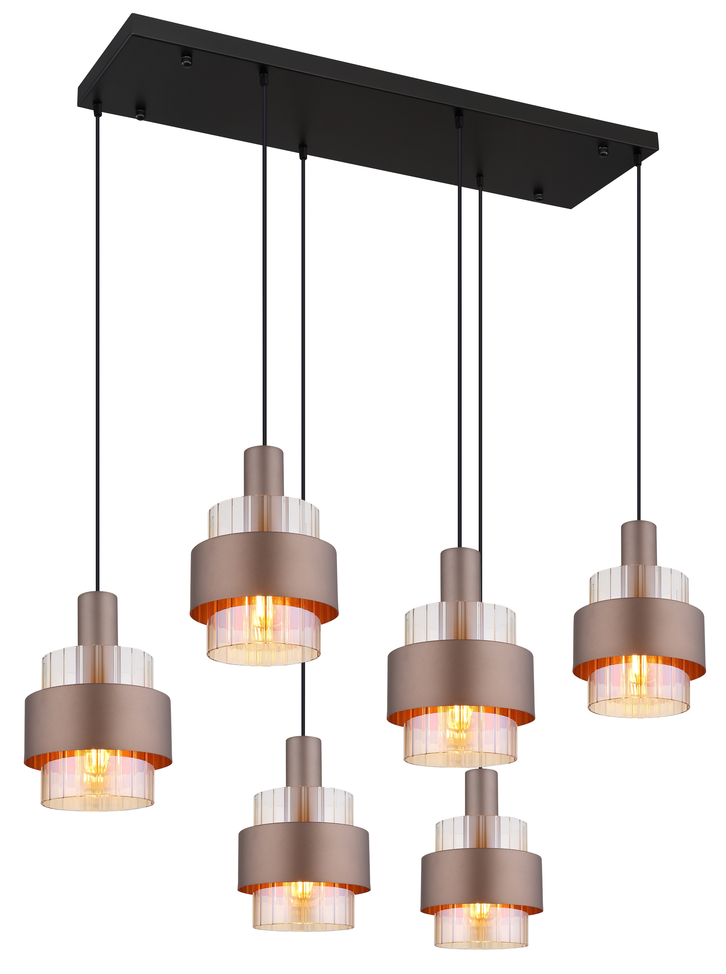GLOBO LIGHTING Hängeleuchte »MILLEY« E27 1 Stk. Hängelampe/Pendelleuchte/Es günstig online kaufen