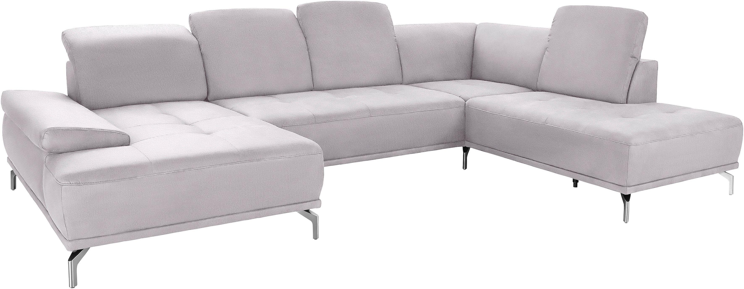 Home affaire Wohnlandschaft »Caluna« Inkl.Sitztiefenverstellung, wahlweise günstig online kaufen