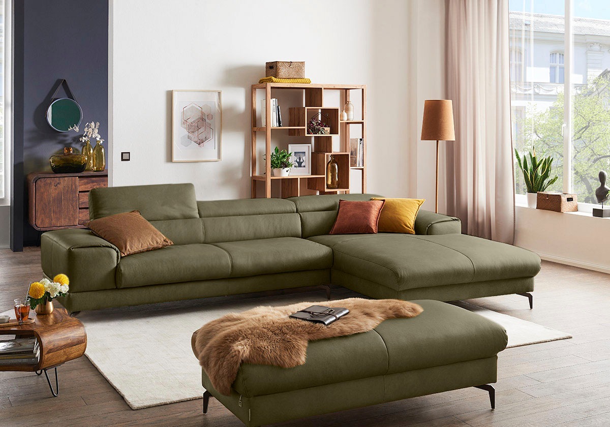 W.SCHILLIG Ecksofa »piedroo, Designsofa mit tollem Sitzkomfort, bequem und günstig online kaufen