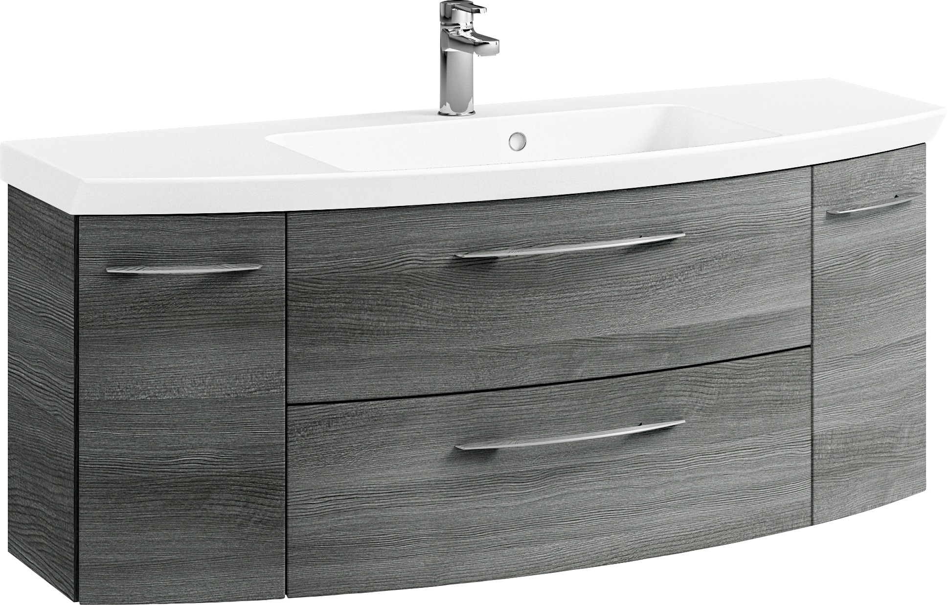 Saphir Badmöbel-Set »Cassca Sprint Waschtisch-Set Mineralmarmor-Waschtisch günstig online kaufen