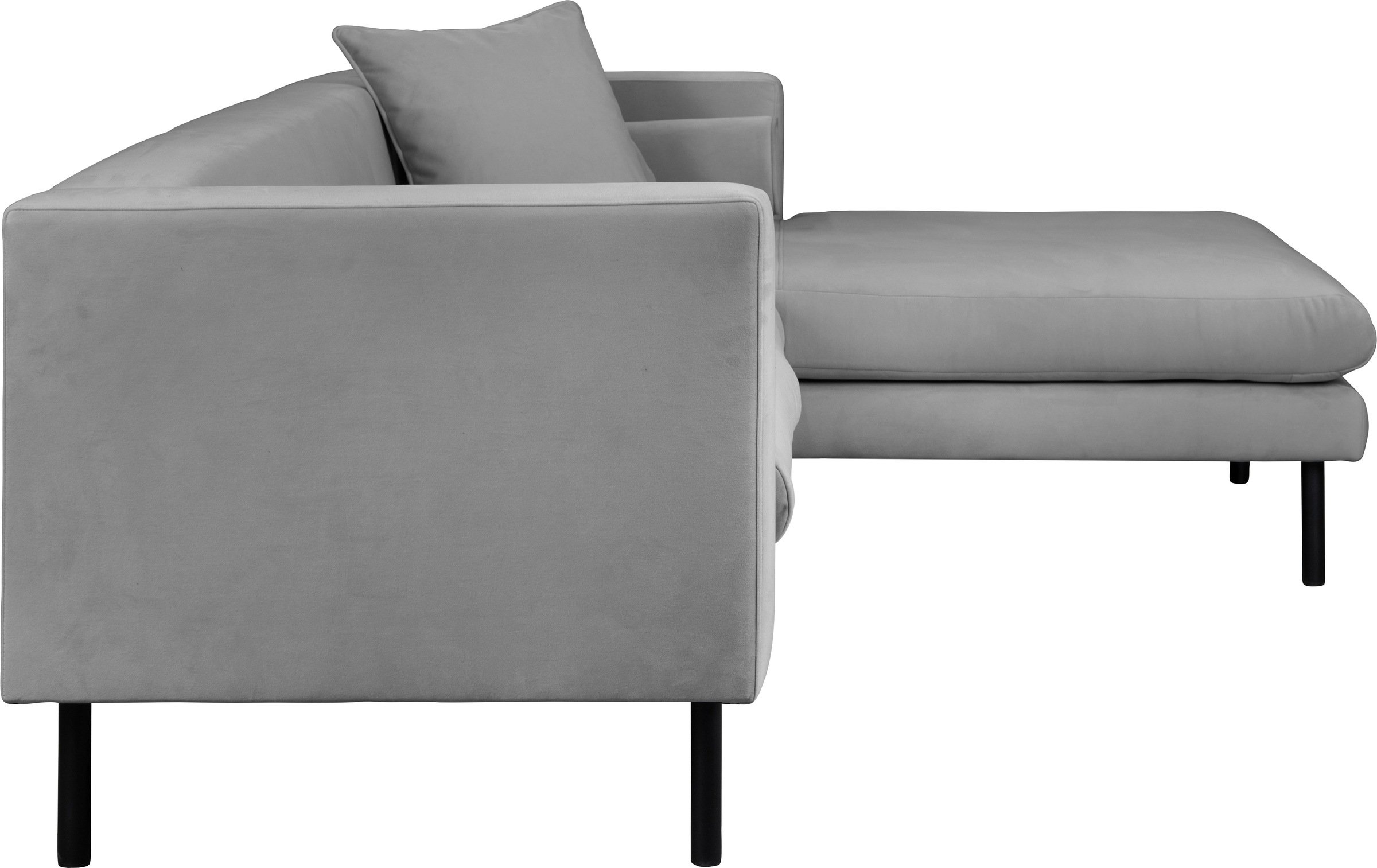 Guido Maria Kretschmer Home&Living Ecksofa »Lillibeth L-Form Designsofa, Maße B/T/H: 240/173/83 cm«, Zierkissen als Wendekissen, in Samtoptik oder Cord