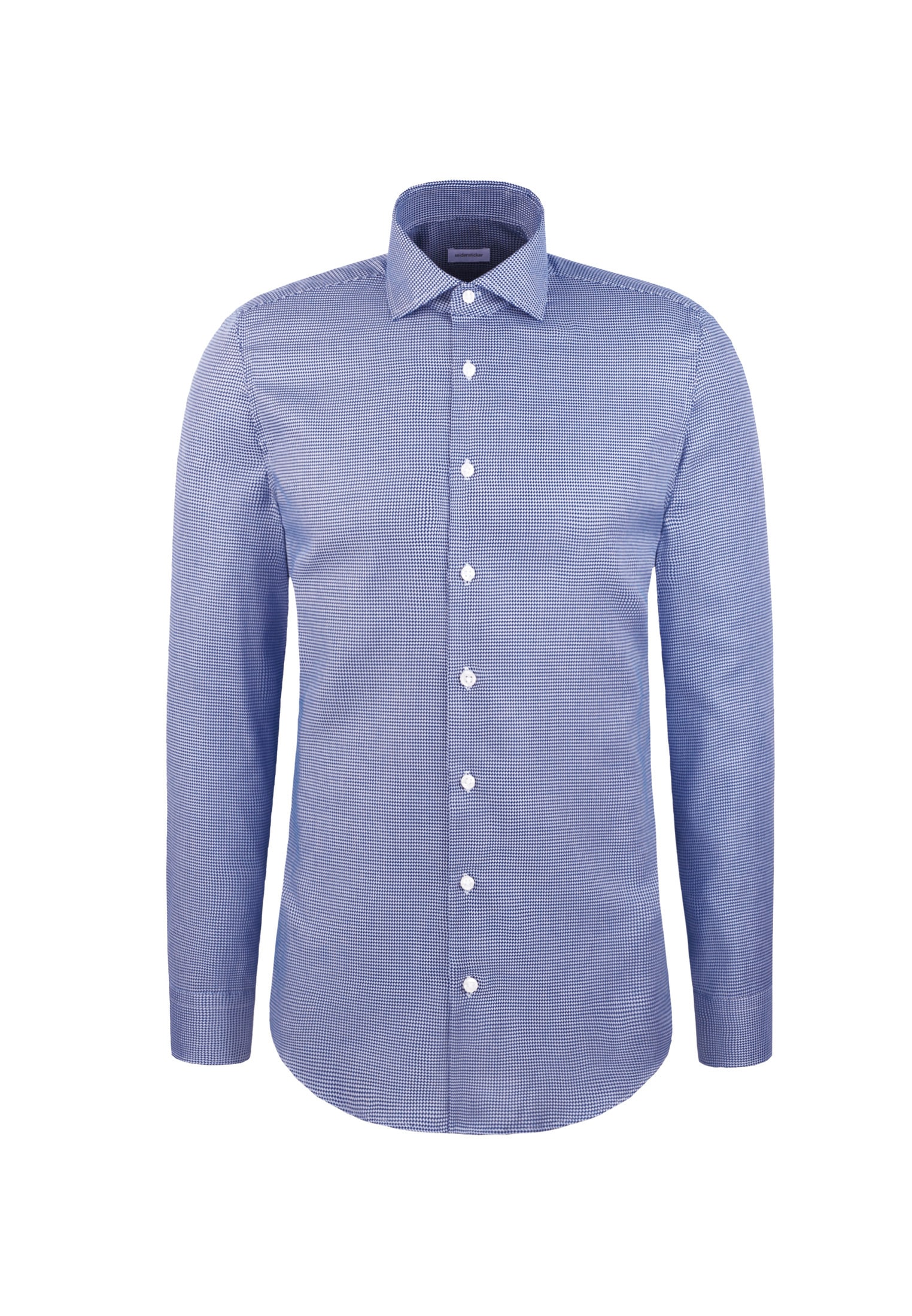 seidensticker Businesshemd »Schwarze Rose« Slim 1/1 Kentkragen Struktur