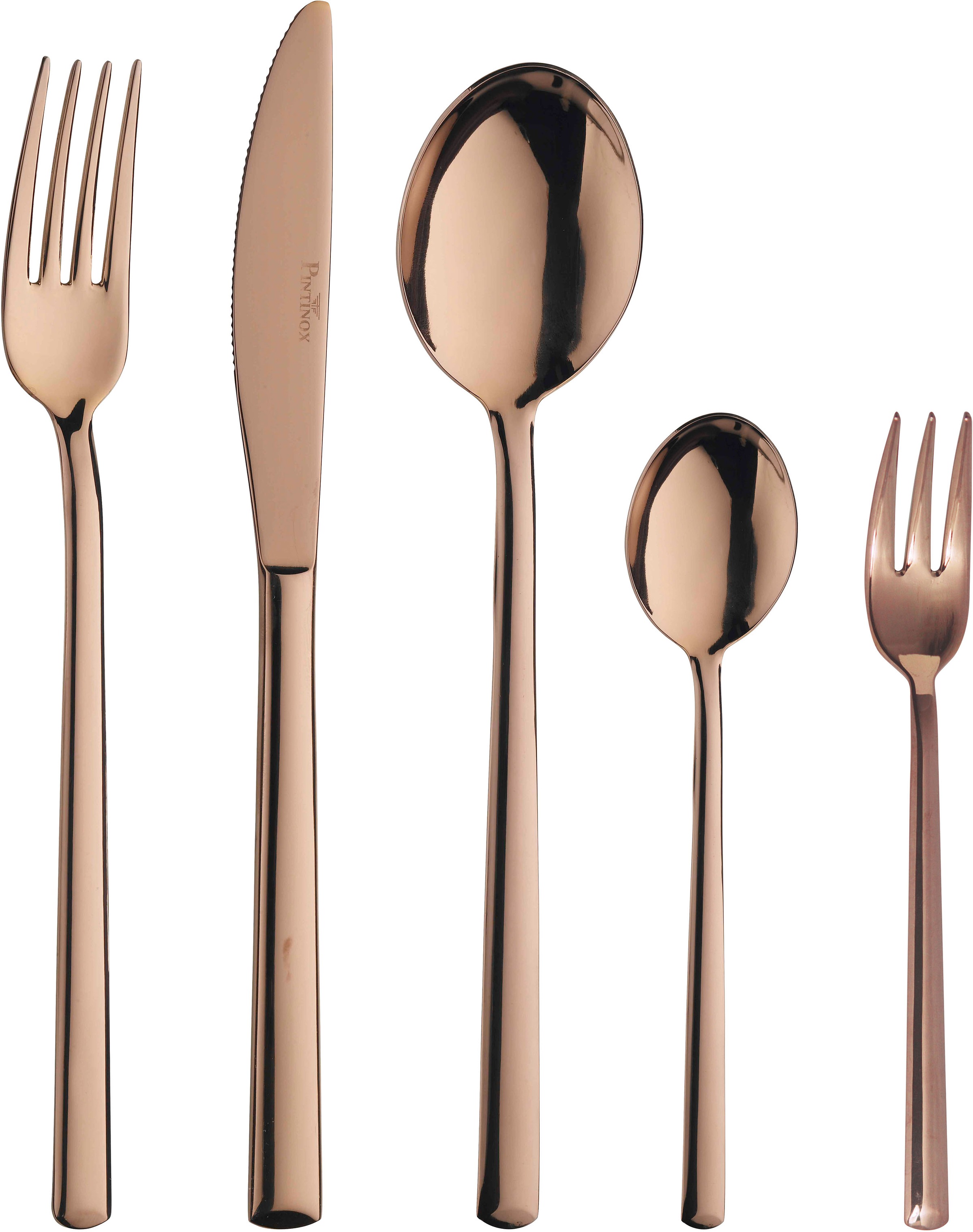 PINTINOX Besteck-Set »Synthesis Treasure Bronze« Optik Bronze PVD Beschicht günstig online kaufen