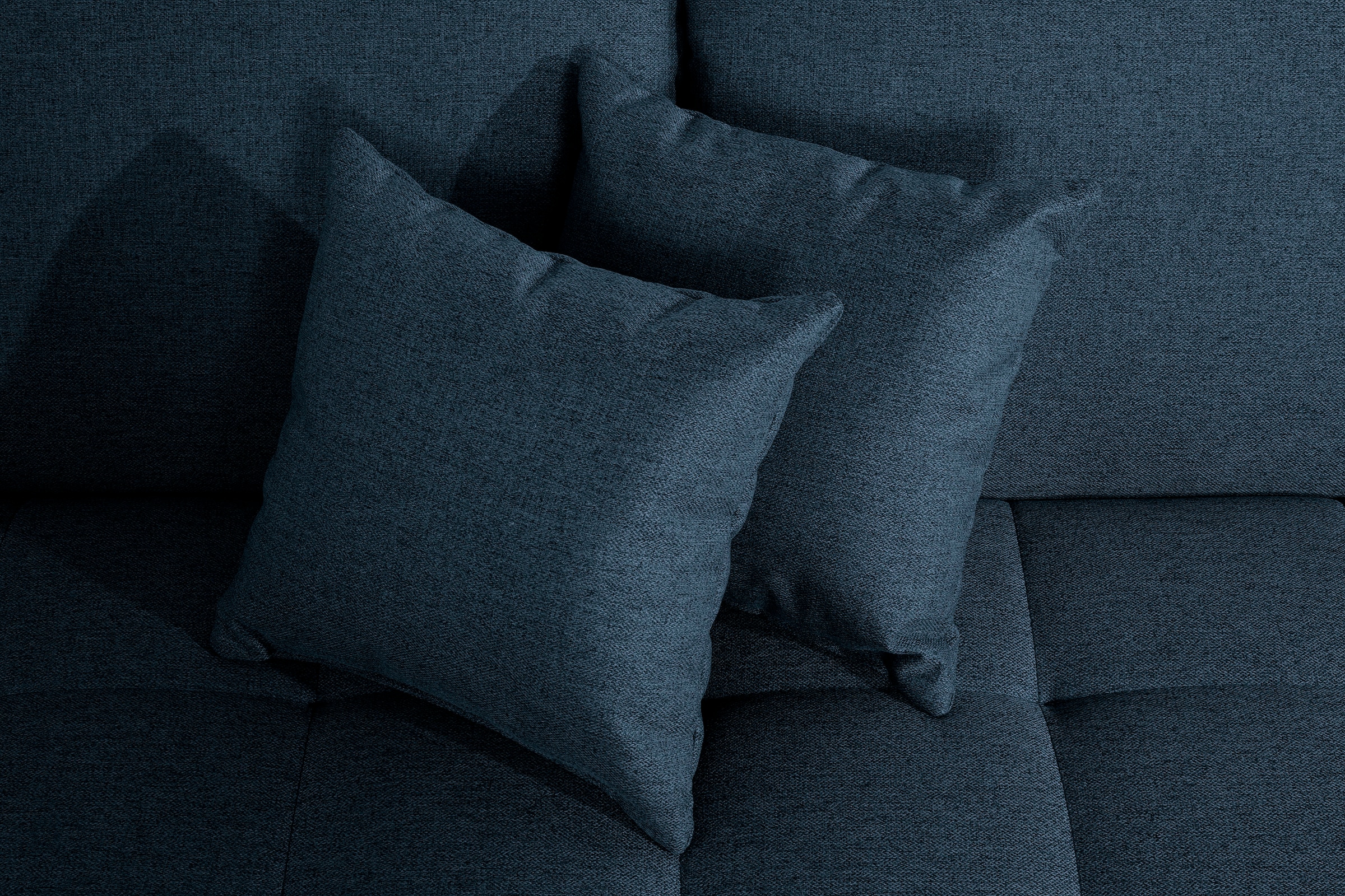 DOMO collection 2-Sitzer »Franzi, zeitlos & elegant, moderne Sitzheftung« wahlweise mit Kopfteilverstellung, inklusive Zierkissen