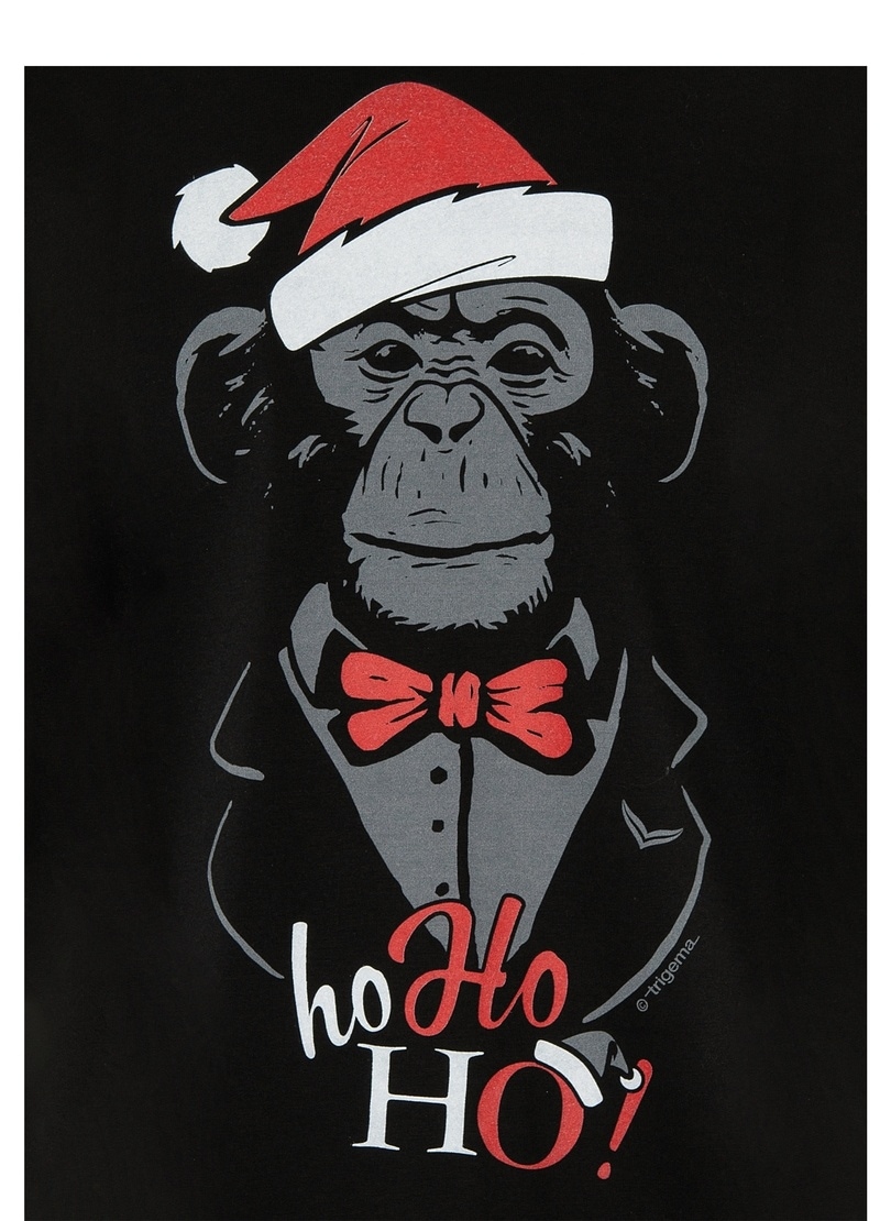 Trigema T-Shirt »TRIGEMA T-Shirt mit weihnachtlichem Motiv« online bei