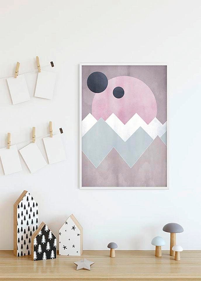 Komar Bild »Sunrise Gentle« Natur 1 Stk. tlg. Wandbild zur Dekoration - ohne Rahmen