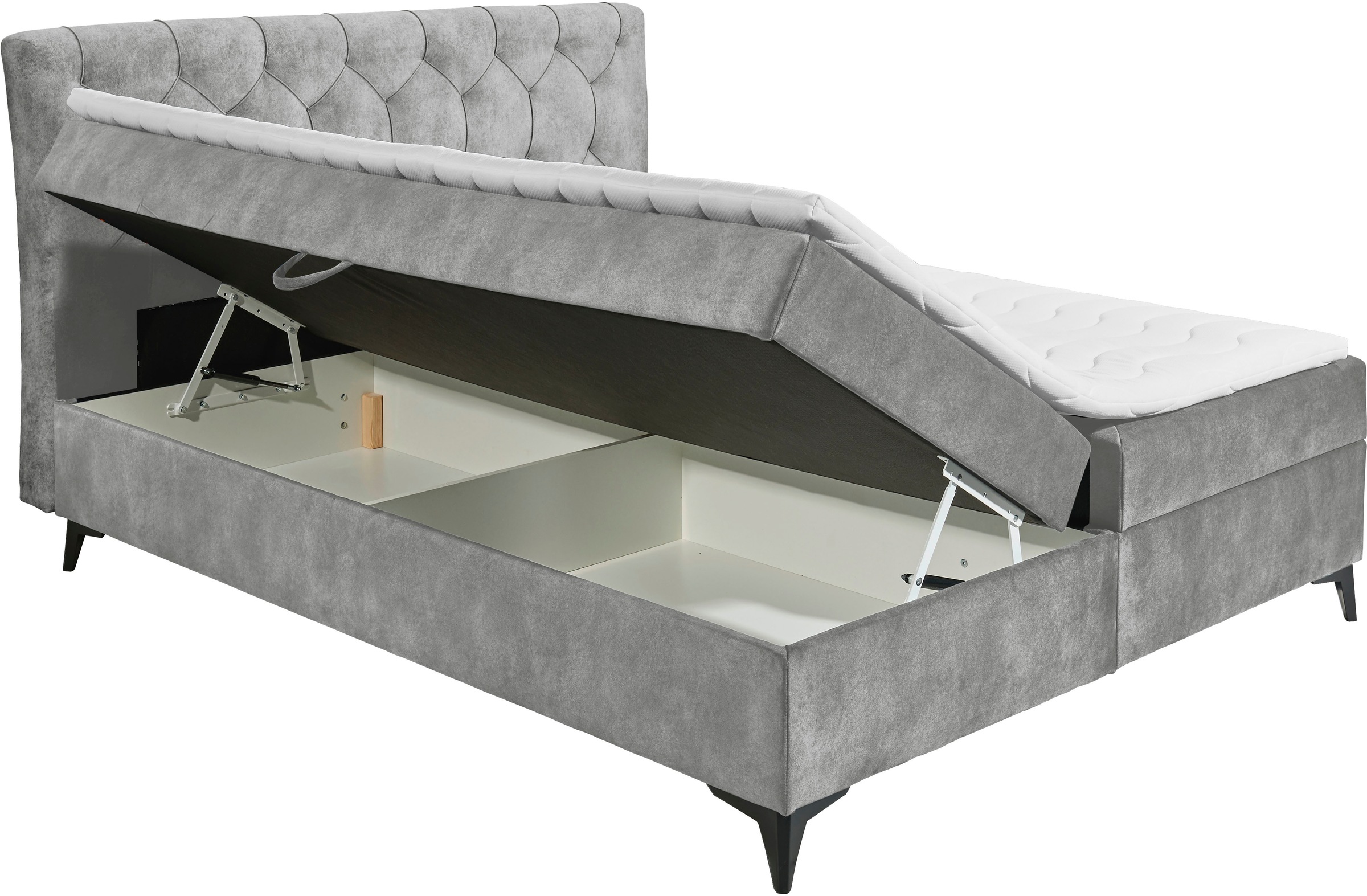 ED EXCITING DESIGN Boxbett »Miami«, wahlweise mit und ohne Bettkasten lieferbar