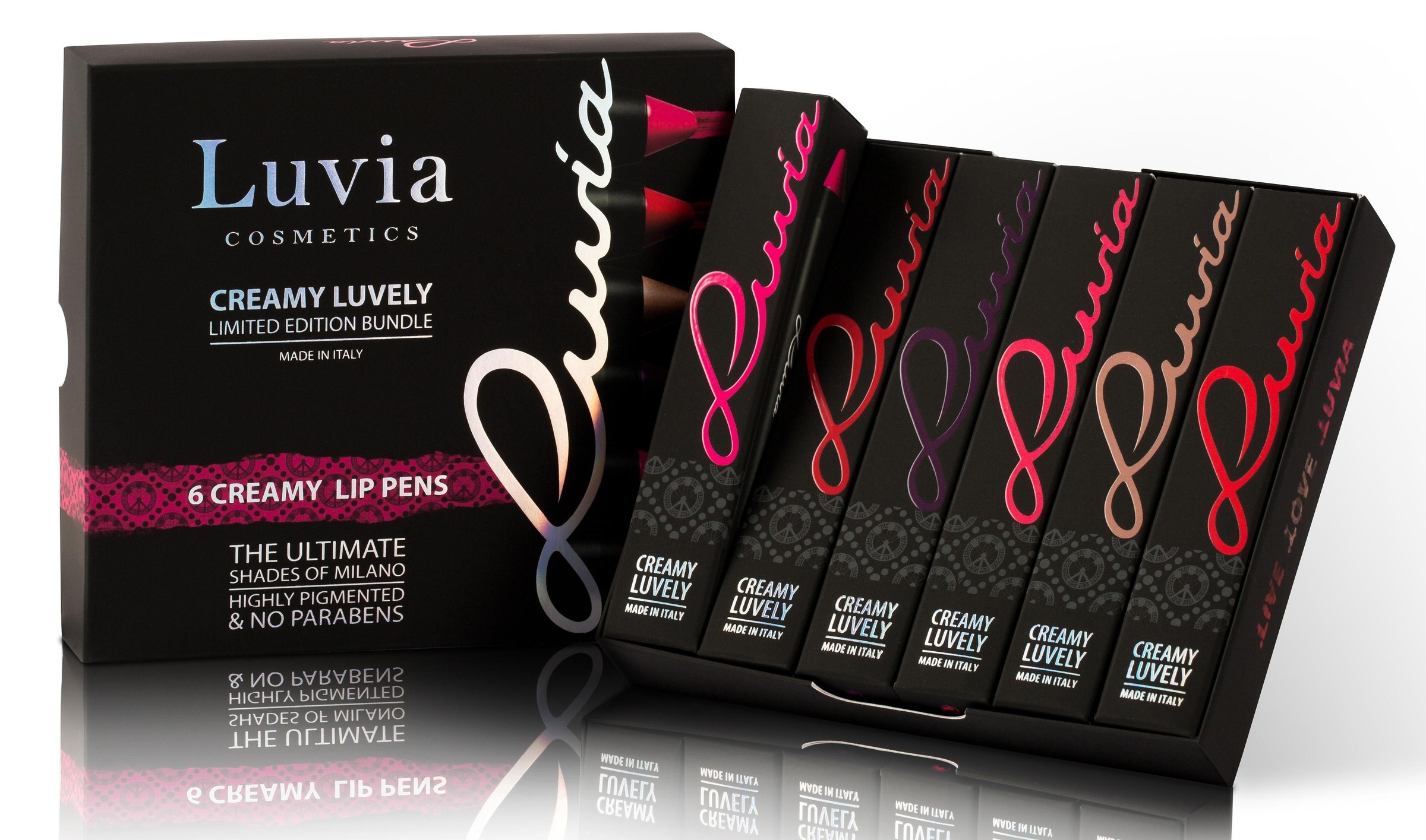 3. Bild von Luvia Cosmetics Lippenstift-Set »Creamy Luvely«, (6 tlg.)