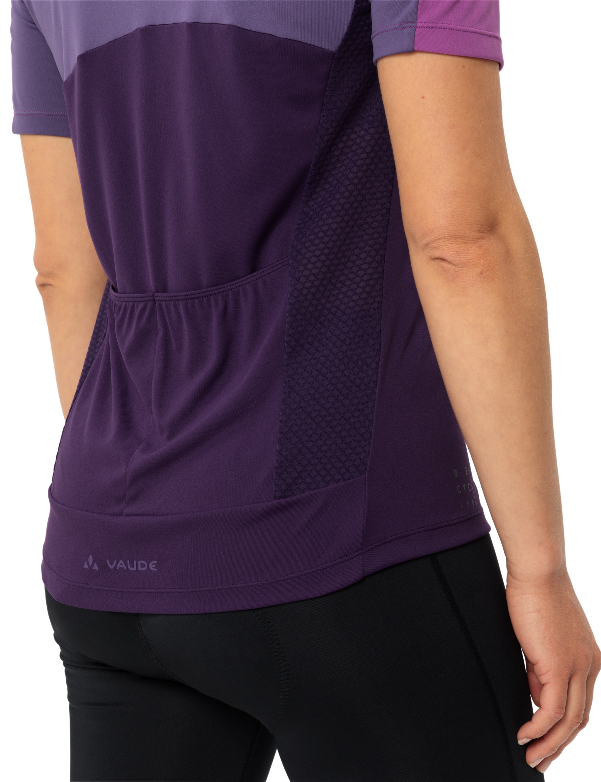VAUDE Radtrikot »WOMEN'S MATERA FZ TRICOT«, Fahrradshirt Colorblocking