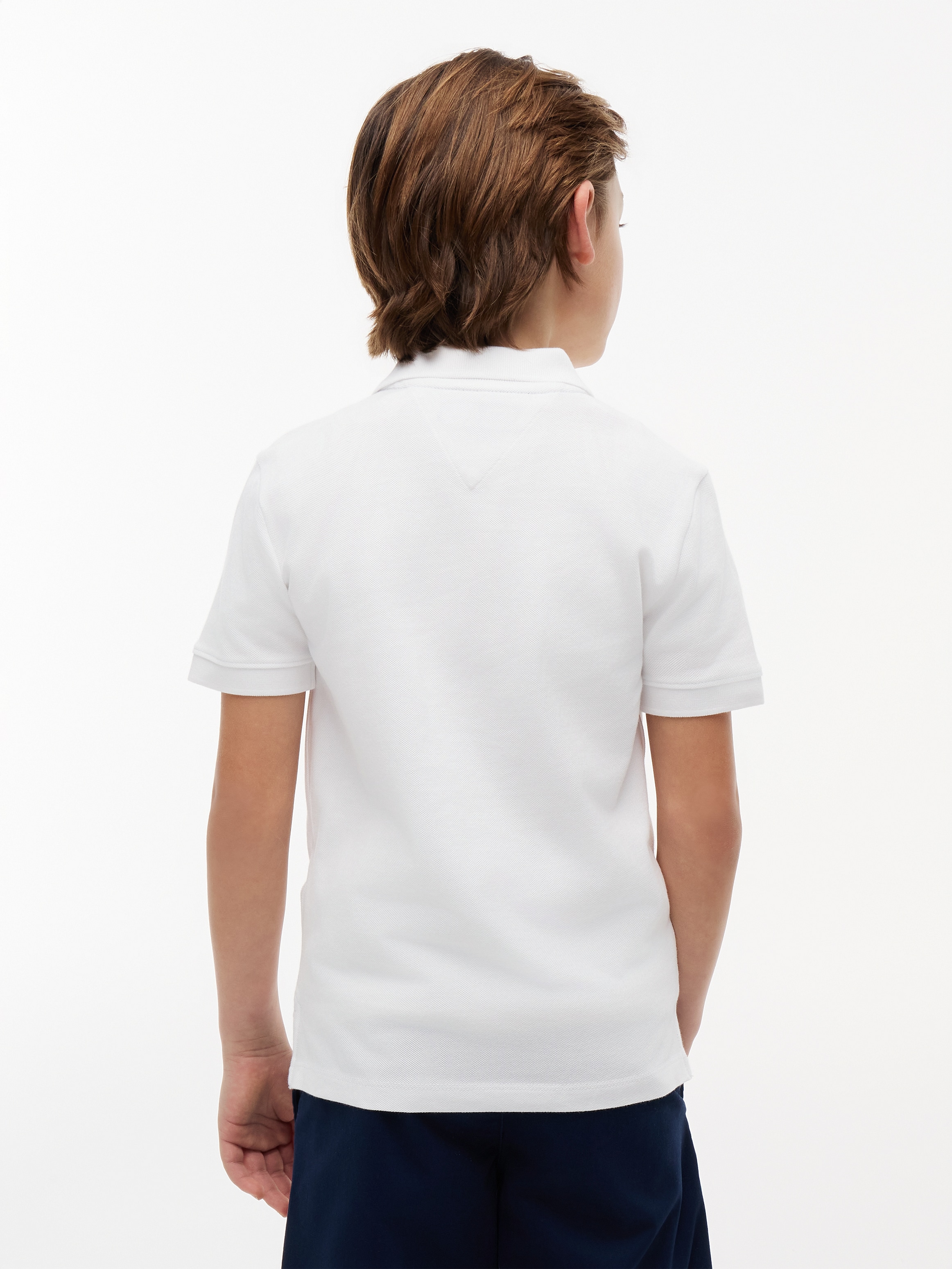 Tommy Hilfiger Poloshirt »FLAG POLO« Kinder bis 16 Jahre mit Polokragen