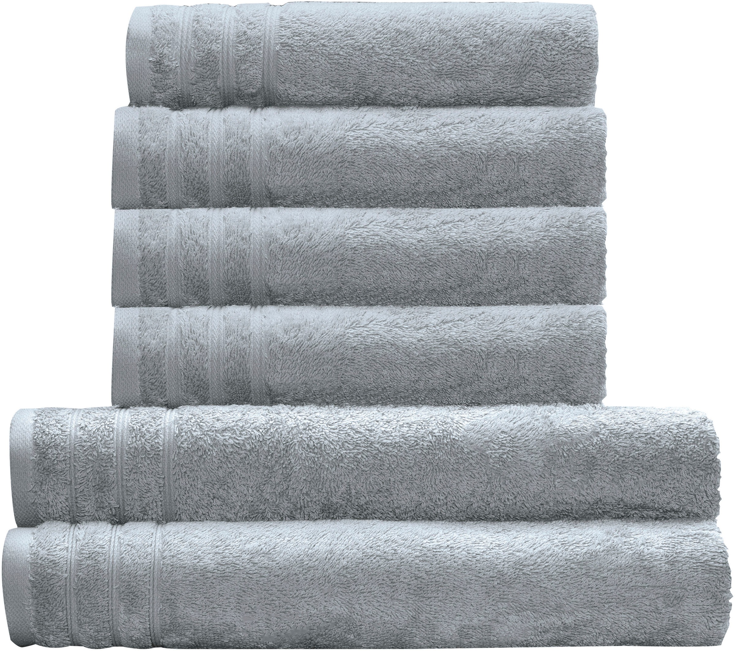 Kleine Wolke Handtuch Set »Royal, 6 Stück (4x Handtücher 50/100 cm + 2x Dus günstig online kaufen