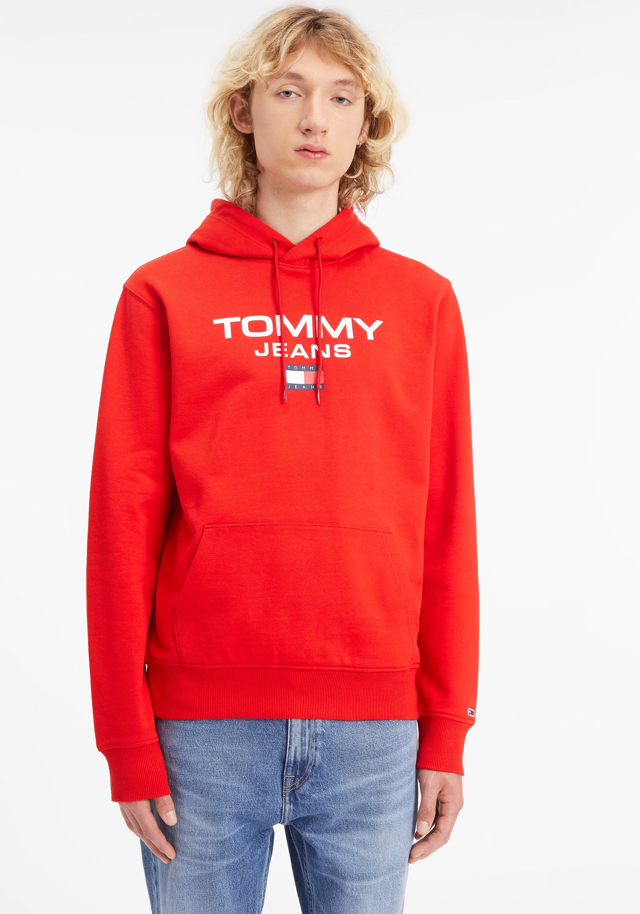 mit ENTRY Logodruck Kapuzensweatshirt Tommy online »TJM REG kaufen HOODIE«, Jeans