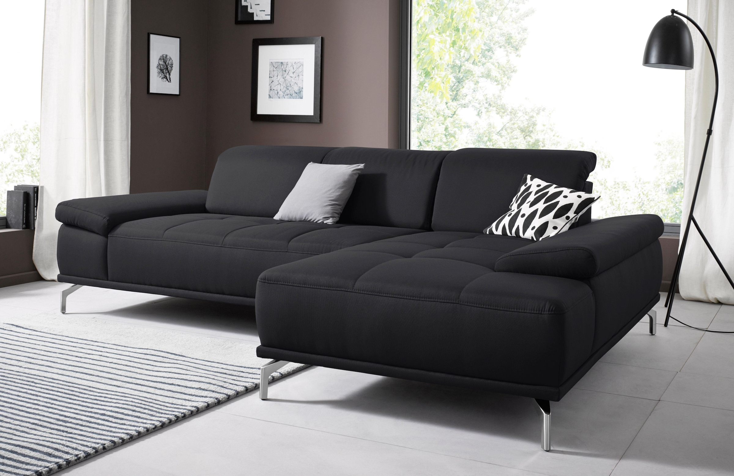 Places of Style Ecksofa »Caluna«, Inkl.Sitztiefenverstellung, wahlweise mit günstig online kaufen