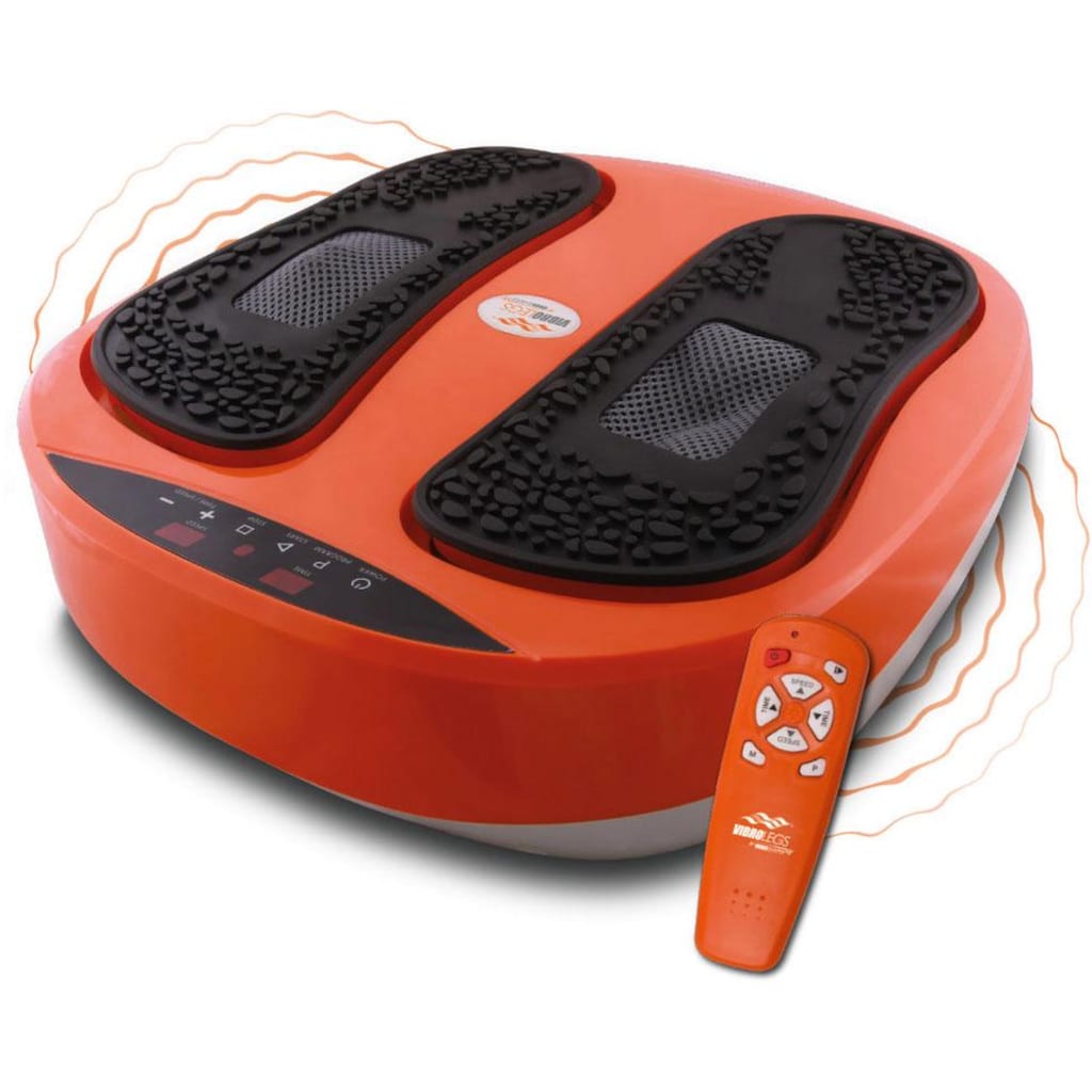 MediaShop Vibrationsplatte »VibroLegs«, 30 W, 10 Intensitätsstufen, (3 tlg., mit Trainingsplan)