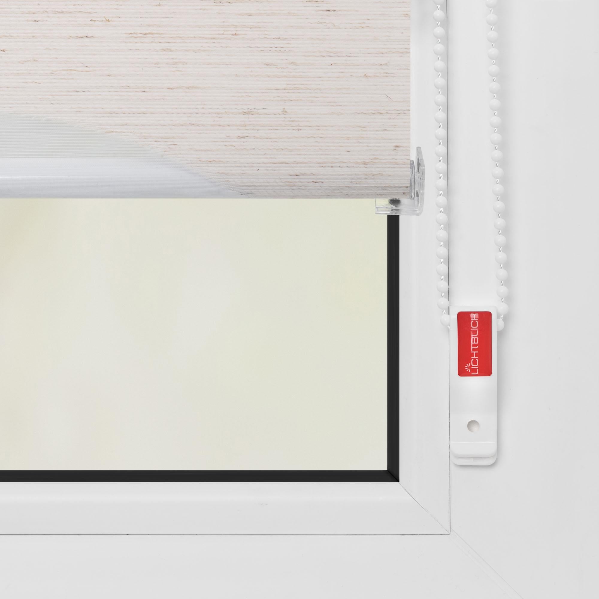 LICHTBLICK ORIGINAL Doppelrollo »Duo Rollo Klemmfix Ellipse«, Lichtschutz, ohne Bohren, im Fixmaß