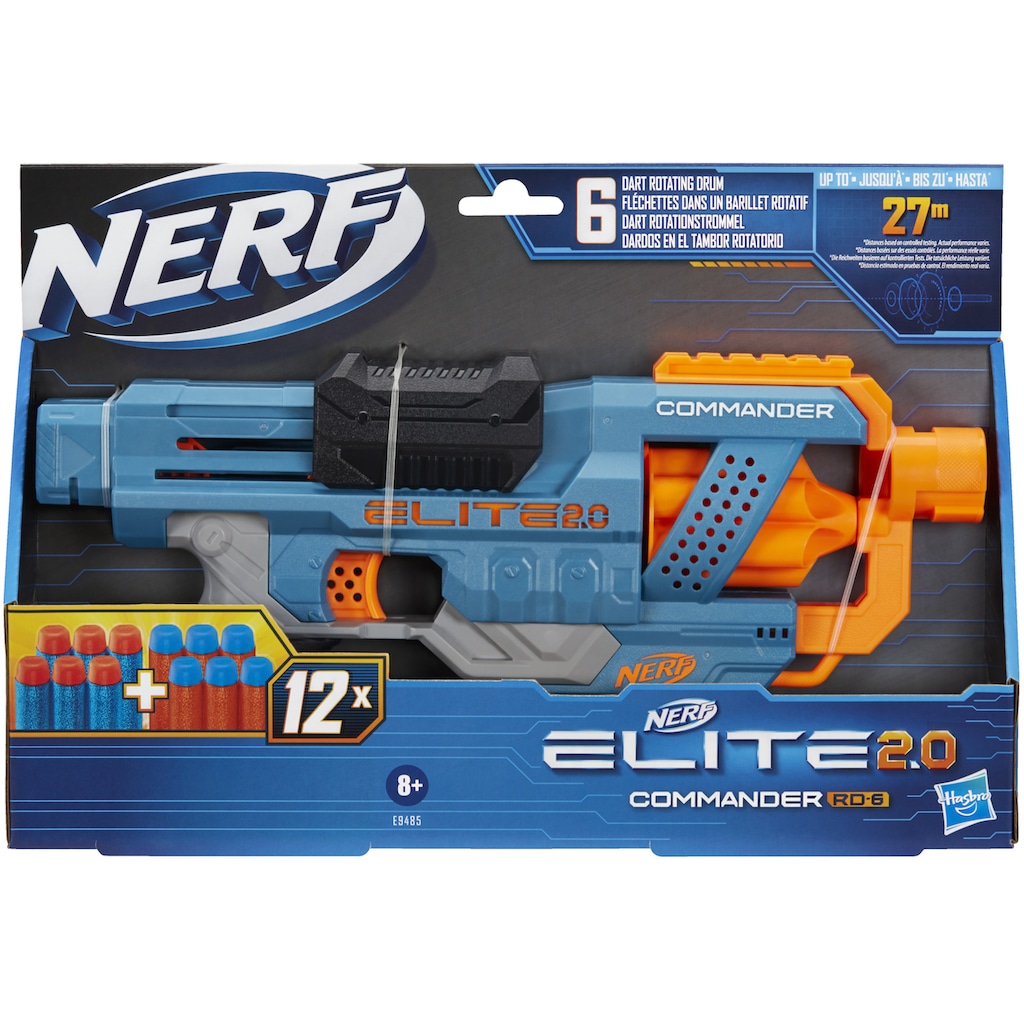 Hasbro Blaster »Nerf Elite 2.0 Commander RD-6«, inkl. 12 Darts