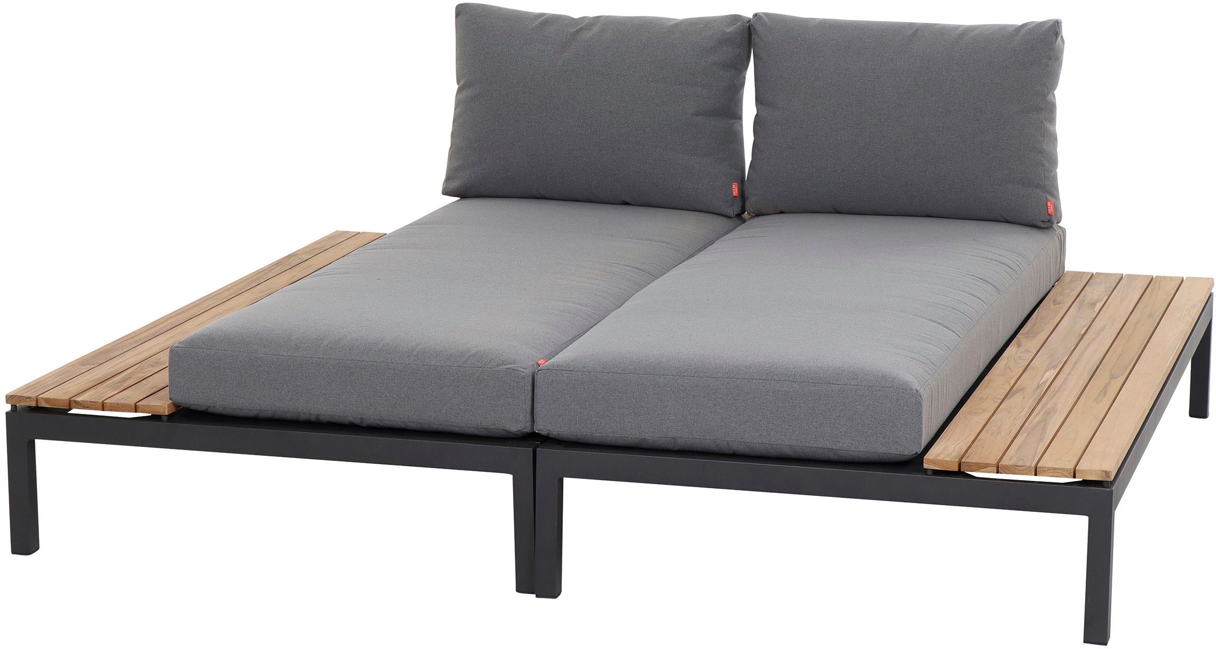 Siena Garden Gartenlounge-Set »Alvida«, (Set, 8 tlg.), bestehend aus 2 Liegen und 4 Kissen