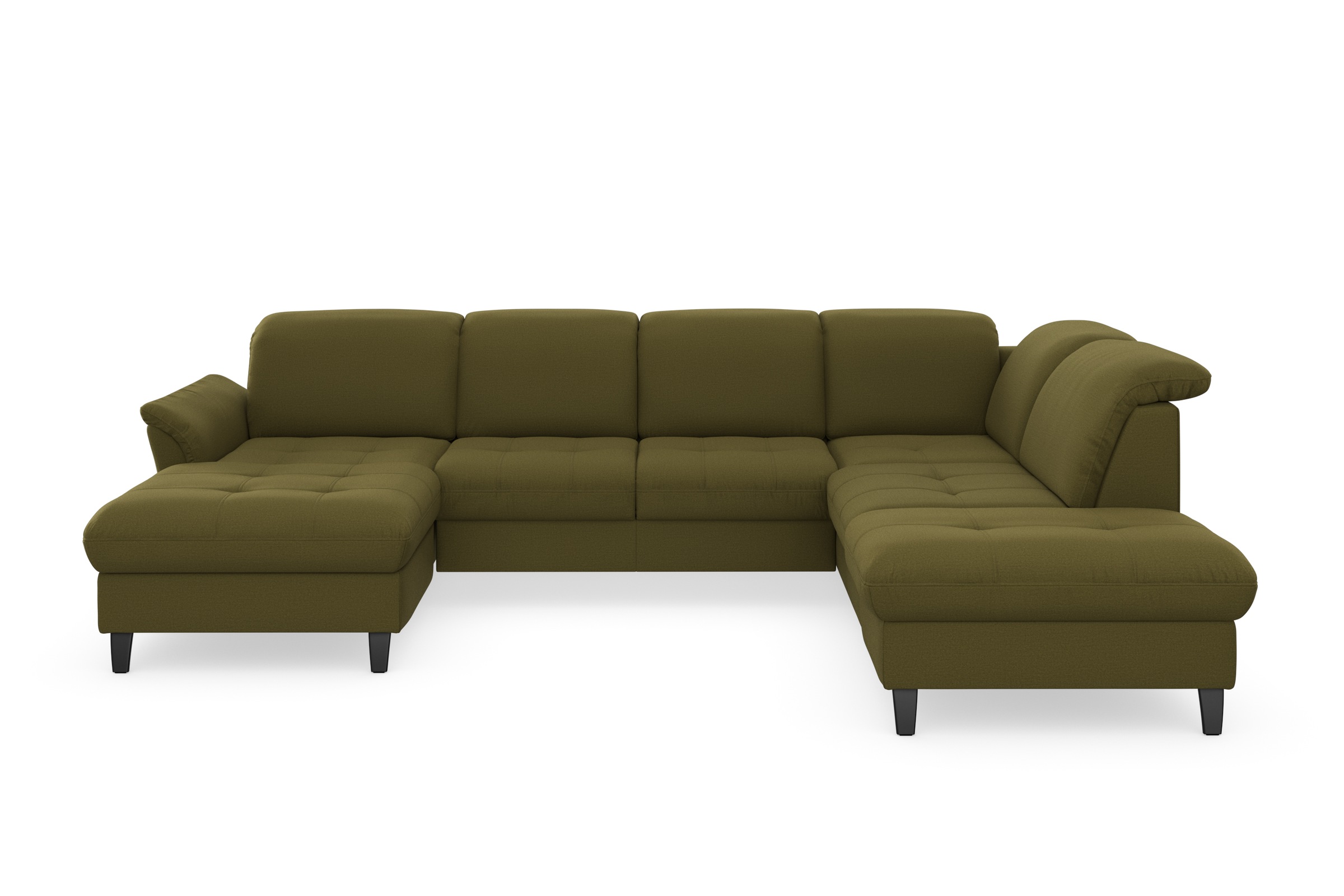 sit&more "Maggiore U-Form" wahlweise mit Kopfteilverstellung, Bettfunktion günstig online kaufen