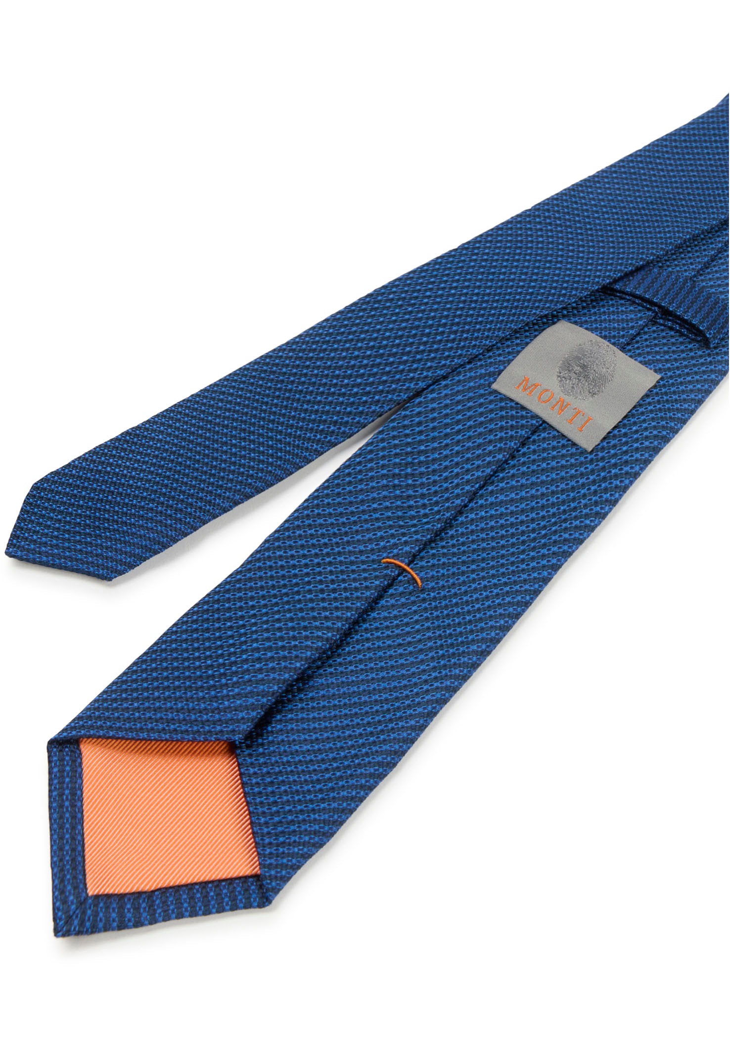 MONTI Krawatte, aus reiner Seide, Minimal-Muster, 6,5 cm breit