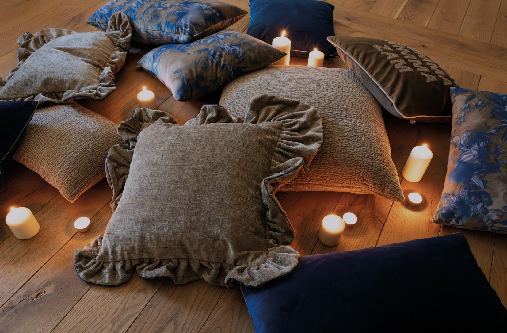 PAD Dekokissen »Romance Flower«, Made in Europe