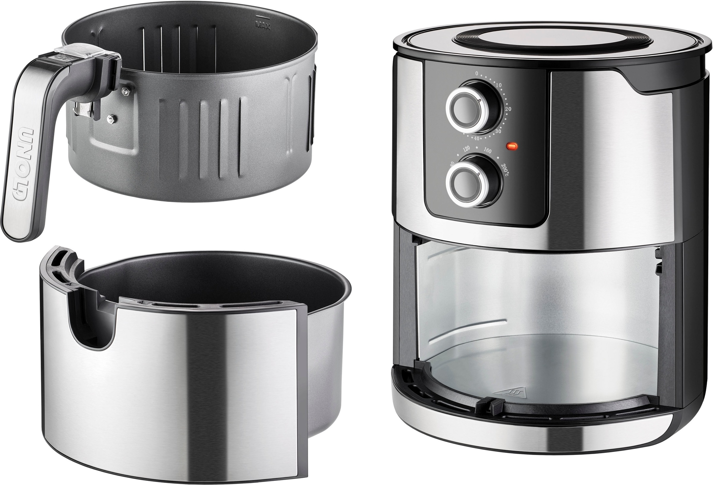 Unold Heißluftfritteuse »58655«, 1400 W