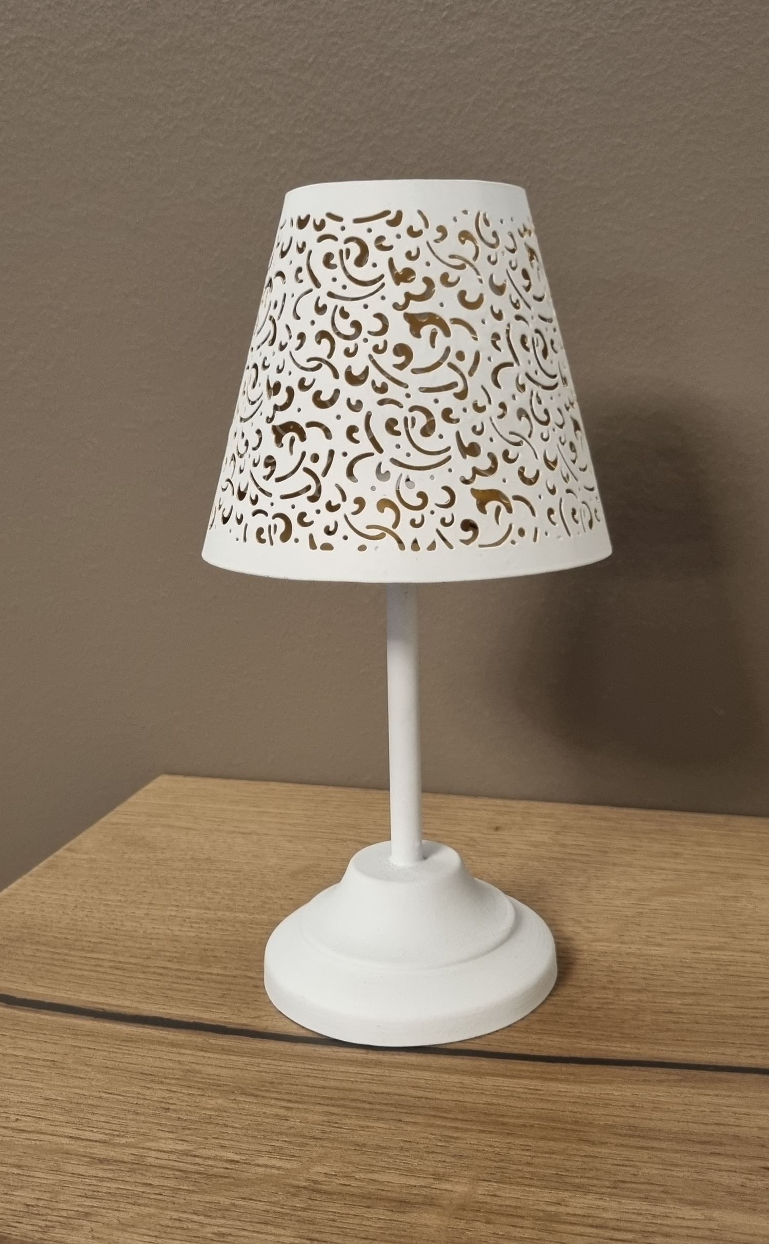 Ambiente Haus Teelichthalter »Teelicht-Lampe in Weiß - (H) 24 cm«
