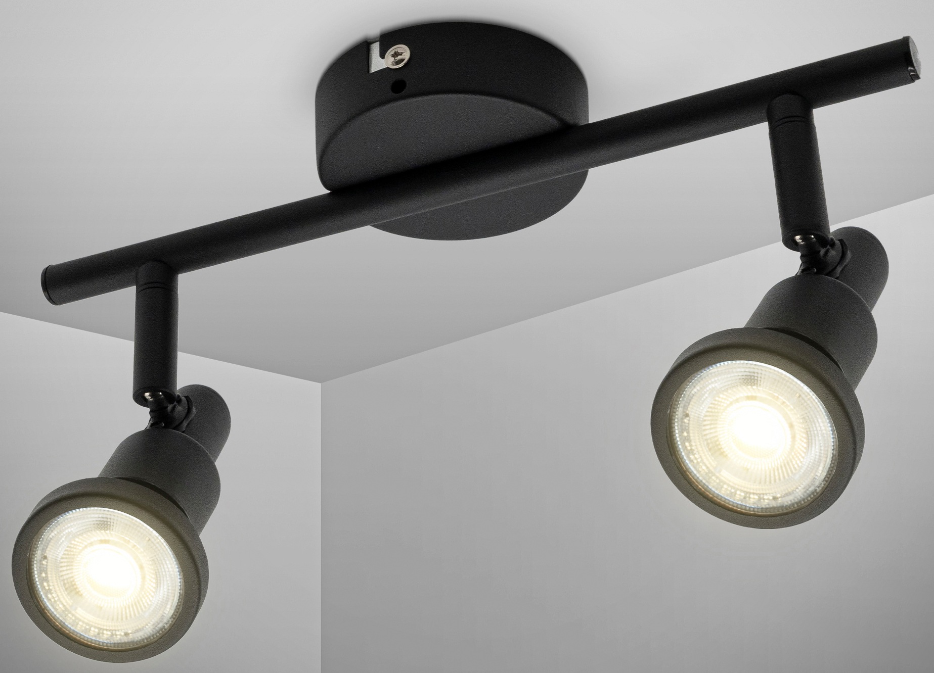 B.K.Licht LED Bad-Deckenspots, Schutzart IP44, inkl. LED Leuchtmittel 2 x G günstig online kaufen