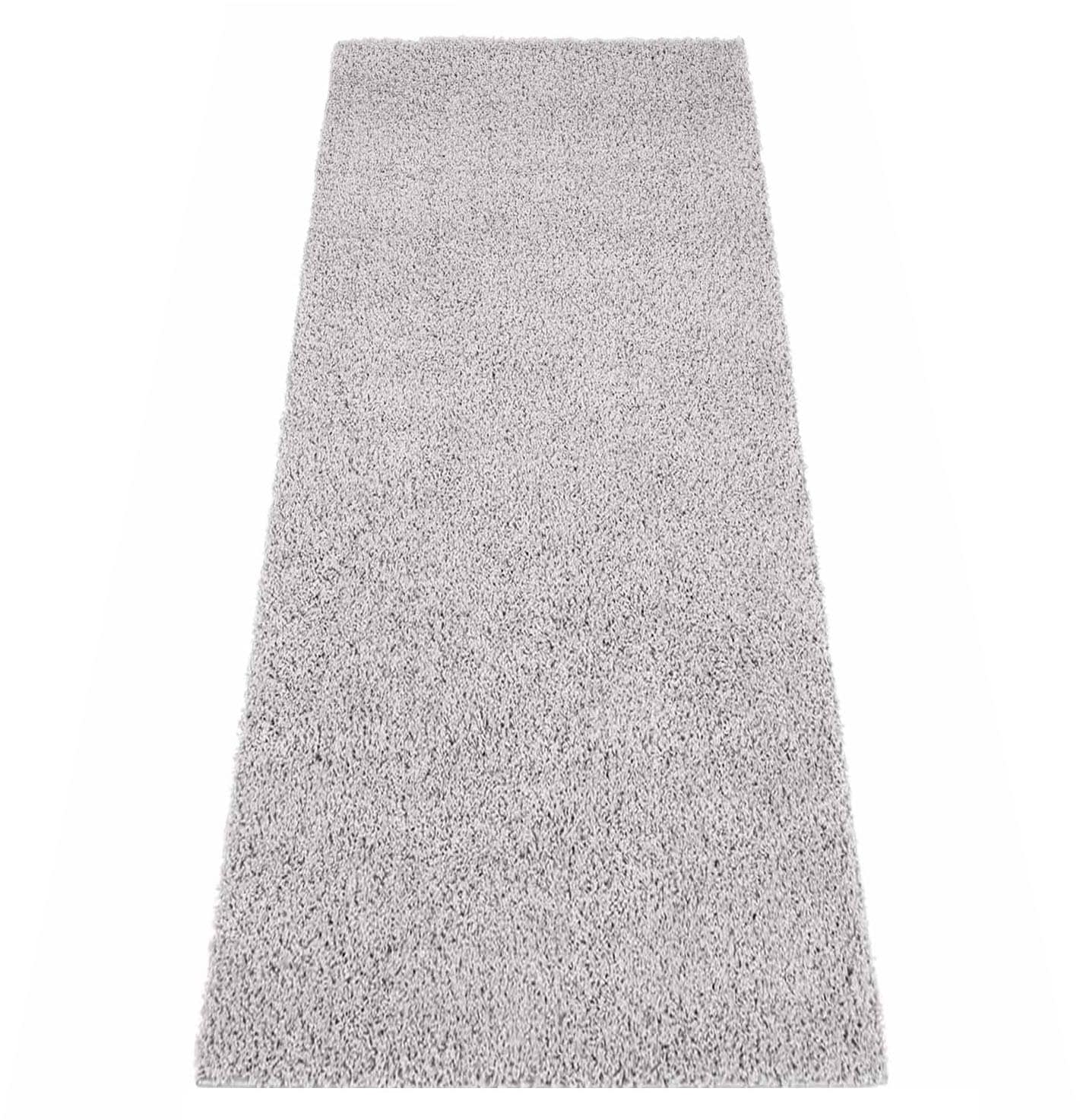 Carpet City Hochflor-Teppich »Shaggi uni 500«, rechteckig, 30 mm Höhe, Läufer, Shaggy, Uni, Langflor, weich, Wohnzimmer, Schlafzimmer, Kinder