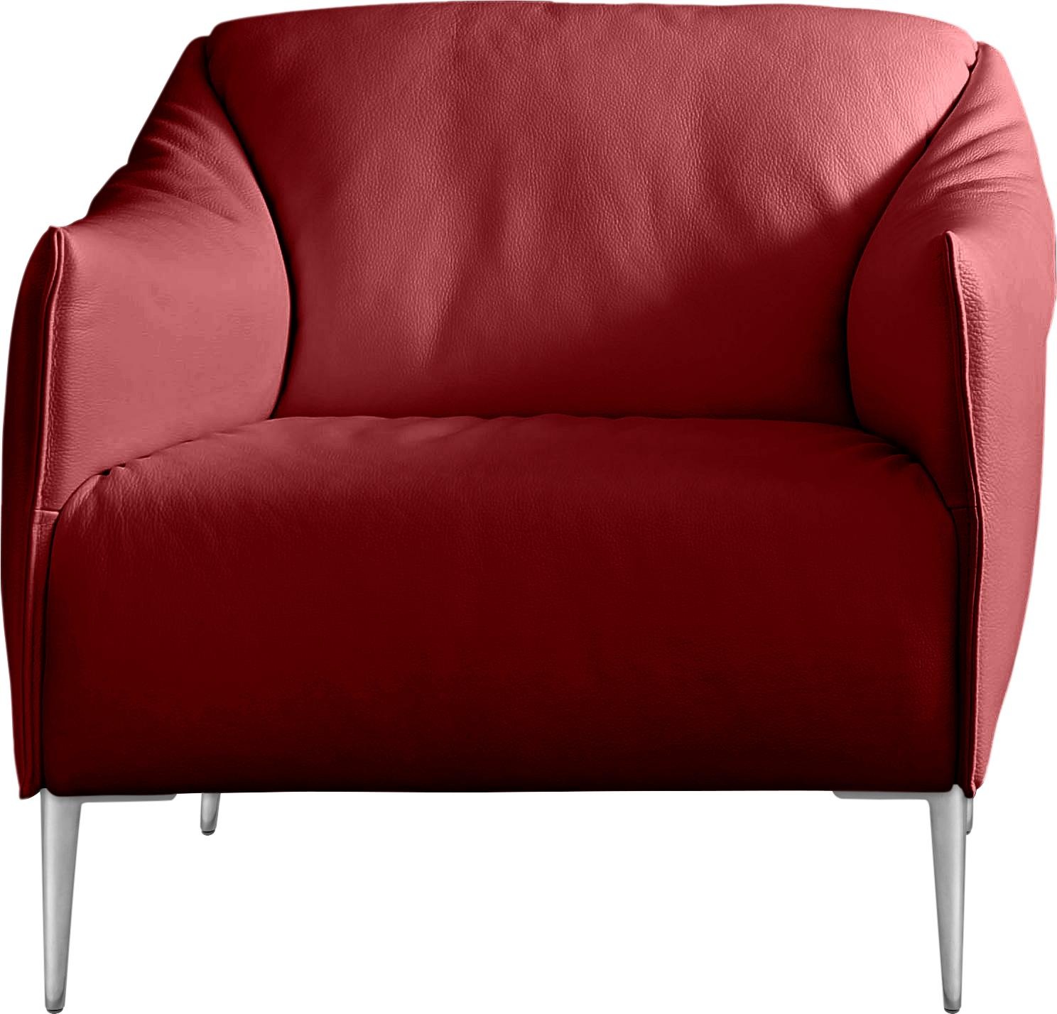 W.SCHILLIG Cocktailsessel »sally«, mit Metallfüßen in Chrom glänzend
