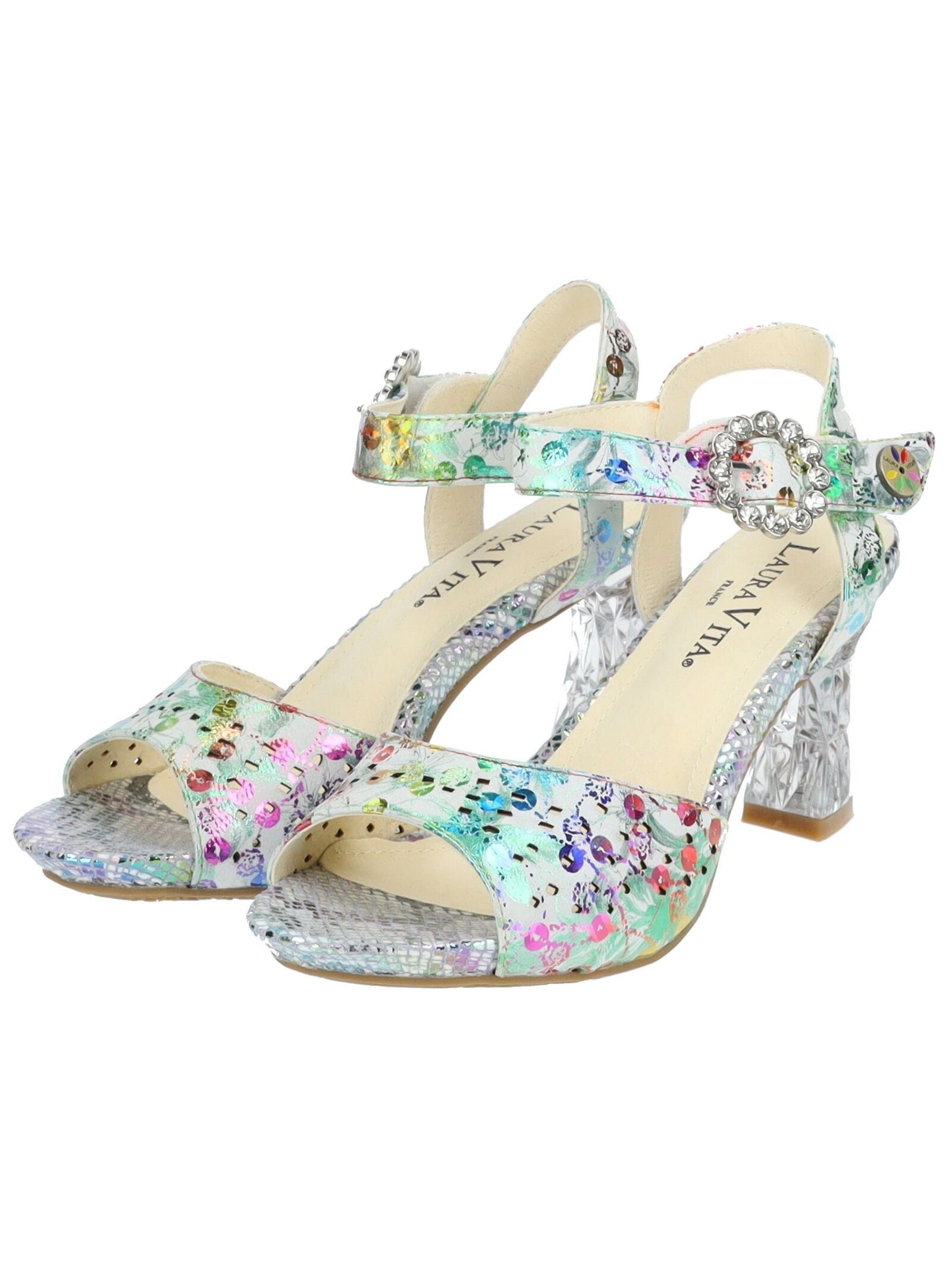 LAURA VITA High-Heel-Sandalette »LAURA VITA Sandalen Leder«