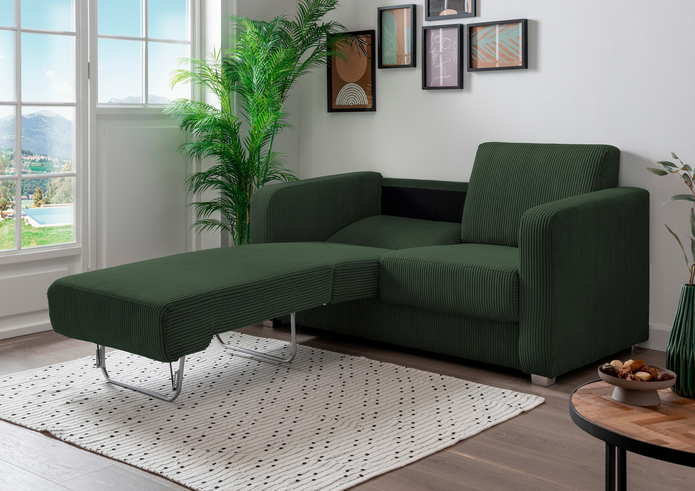 INOSIGN Schlafsofa »Mia Problemlöser Sofa, Einzelauszug, Bettsofa, zeitlos günstig online kaufen