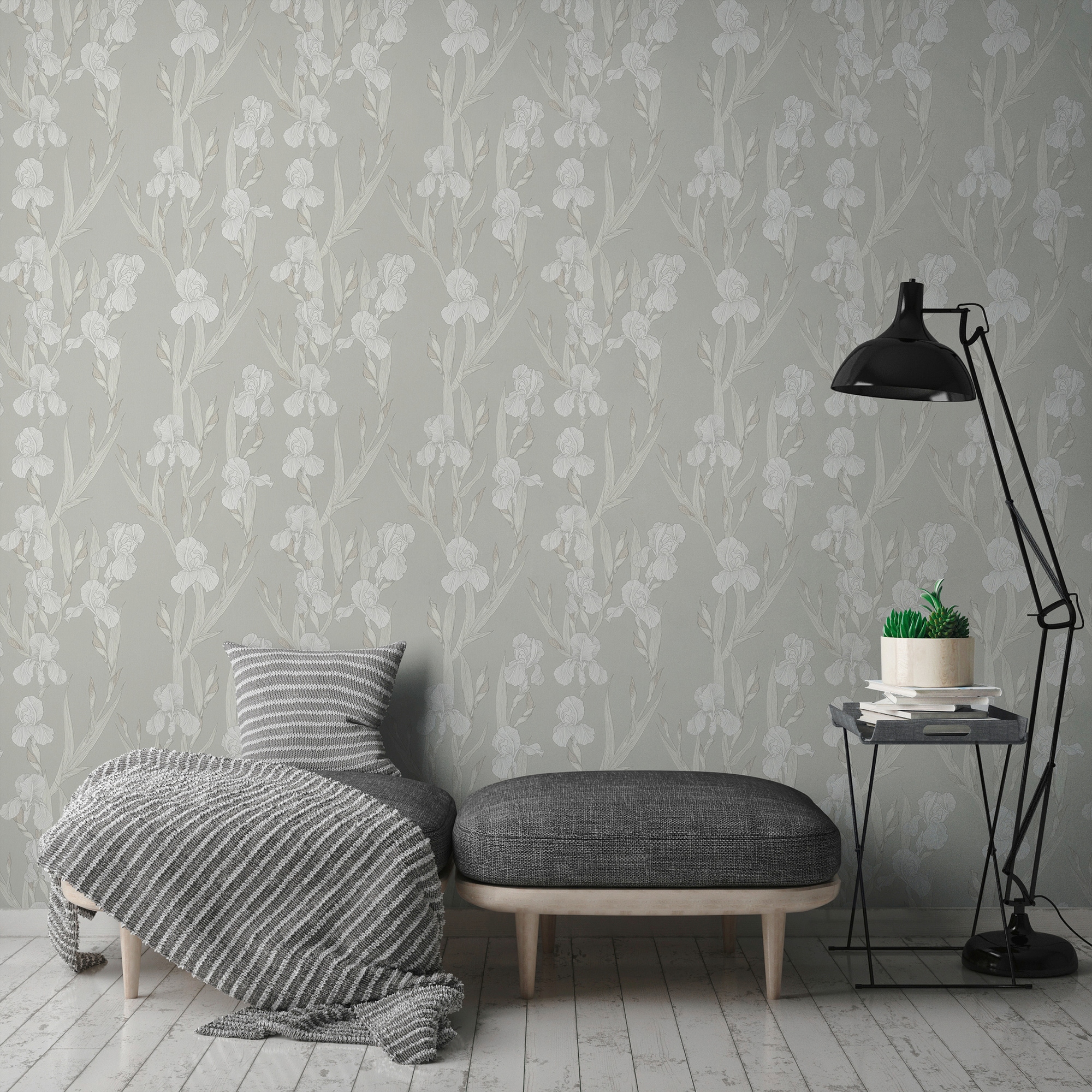 Daniel Hechter Vliestapete, botanisch-floral-Motiv, Designertapete Tapete Blumen Tapeten Wohnzimmer Schlafzimmer Küche