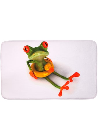 Sanilo Badematte »Froggy«, Höhe 15 mm, schnell trocknend, Memory Schaum kaufen