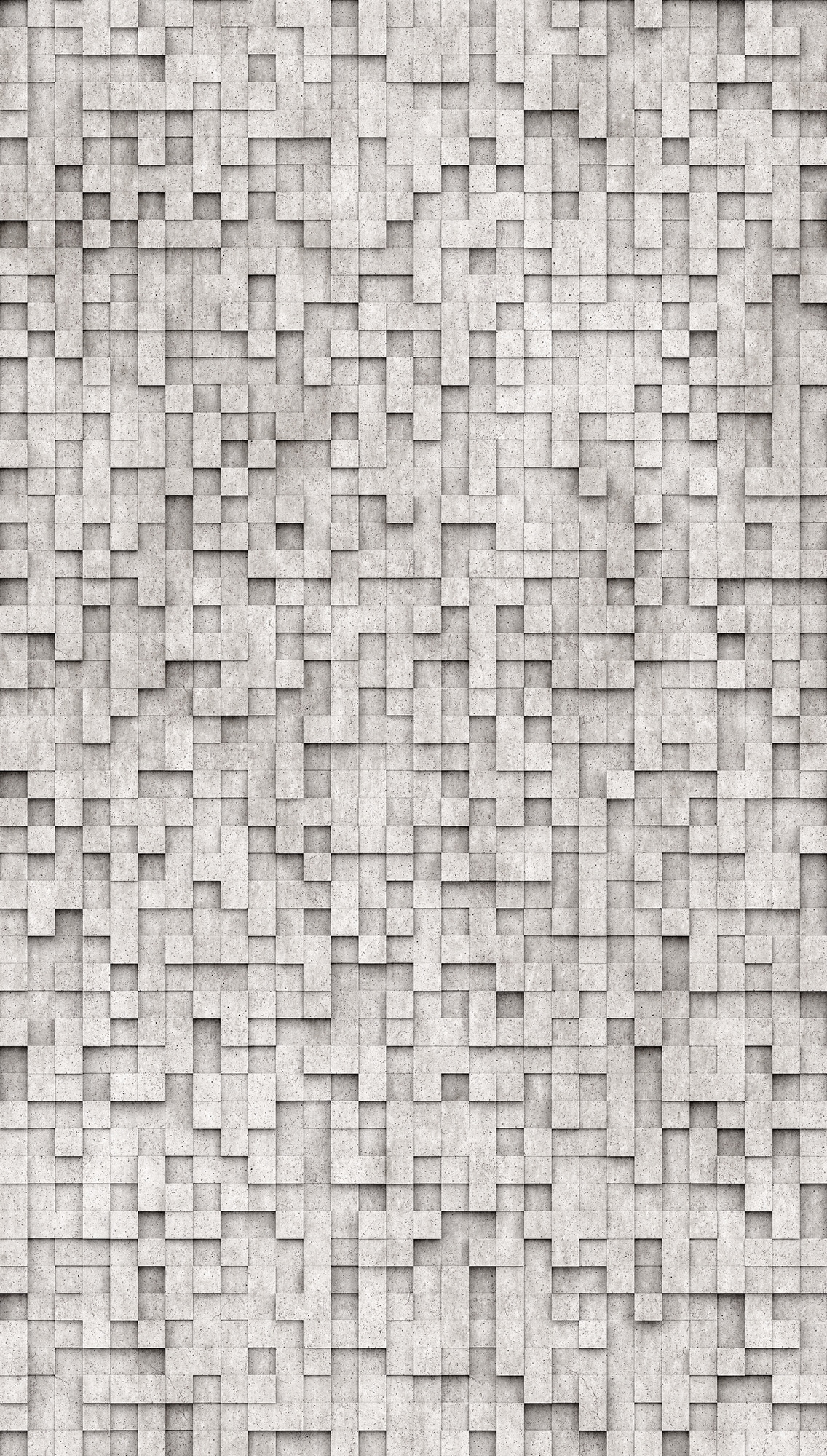 living walls Fototapete »THE WALL III Grafik-Tapete Motivtapete 3D-Optik 3D«, matt, Vliestapete geometrisch für Schlafzimmer Küche Wohnzimmer Grafik Flur