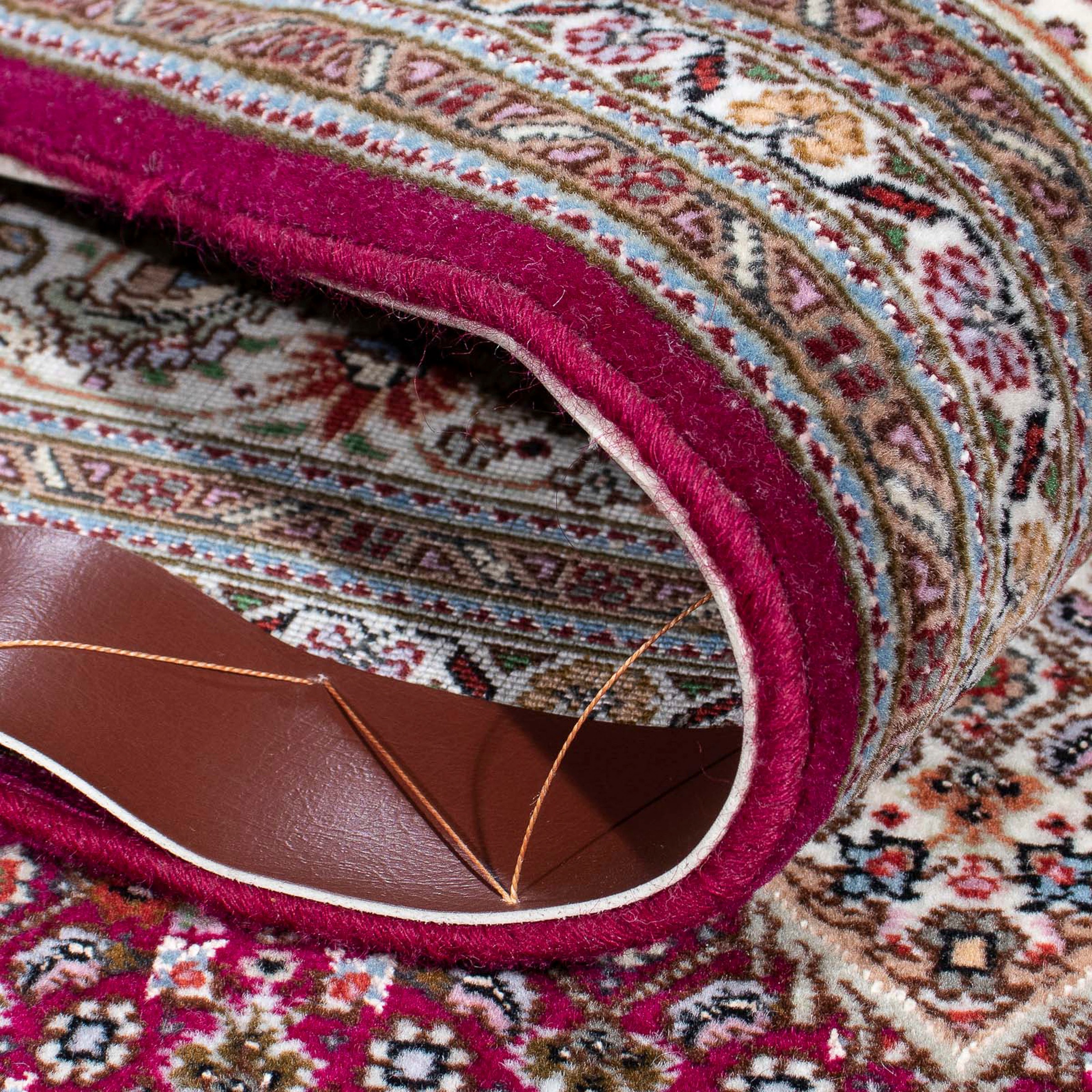 3. Bild von morgenland Orientteppich »Perser - Täbriz - 306 x 205 cm - lila«, rechteckig, Wohnzimmer, Handgeknüpft, Einzelstück mit Zertifikat