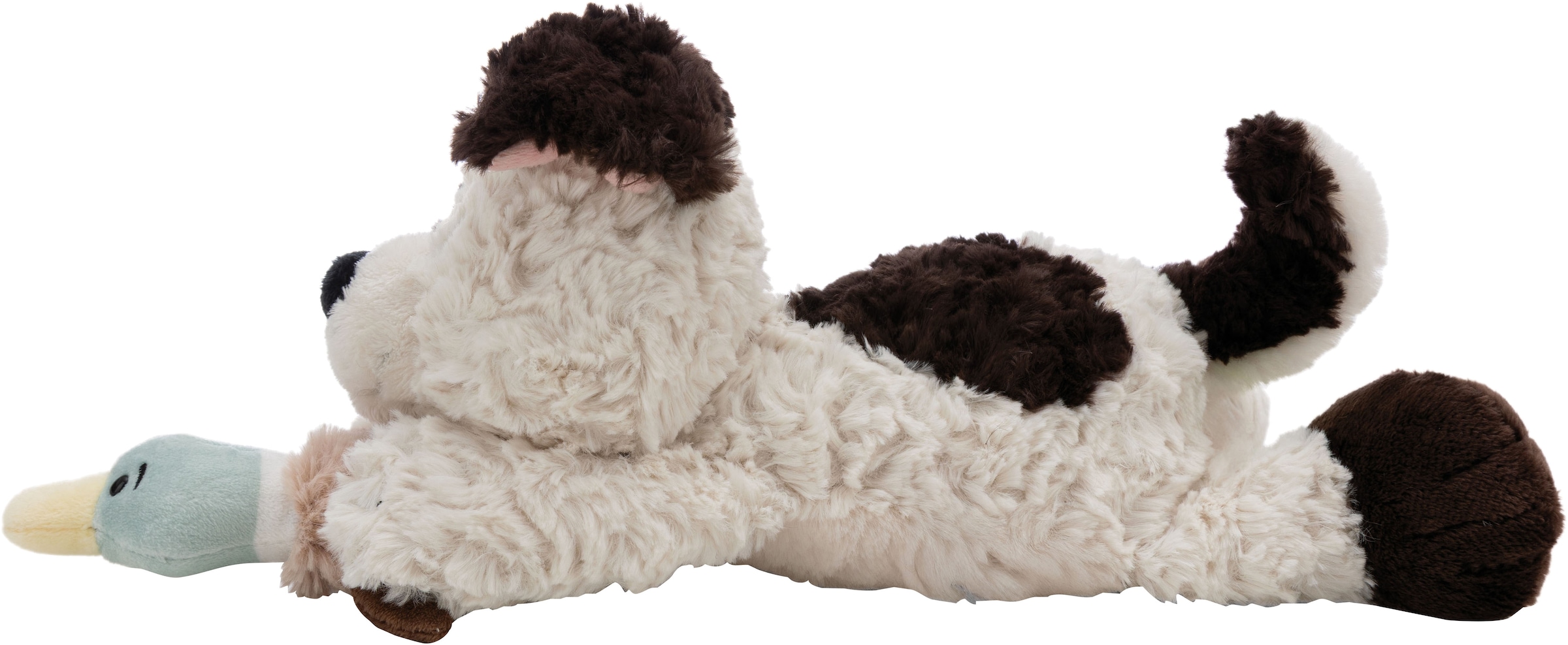 Nici Kuscheltier »Homies, Hund weiß & Ente, 30cm liegend«