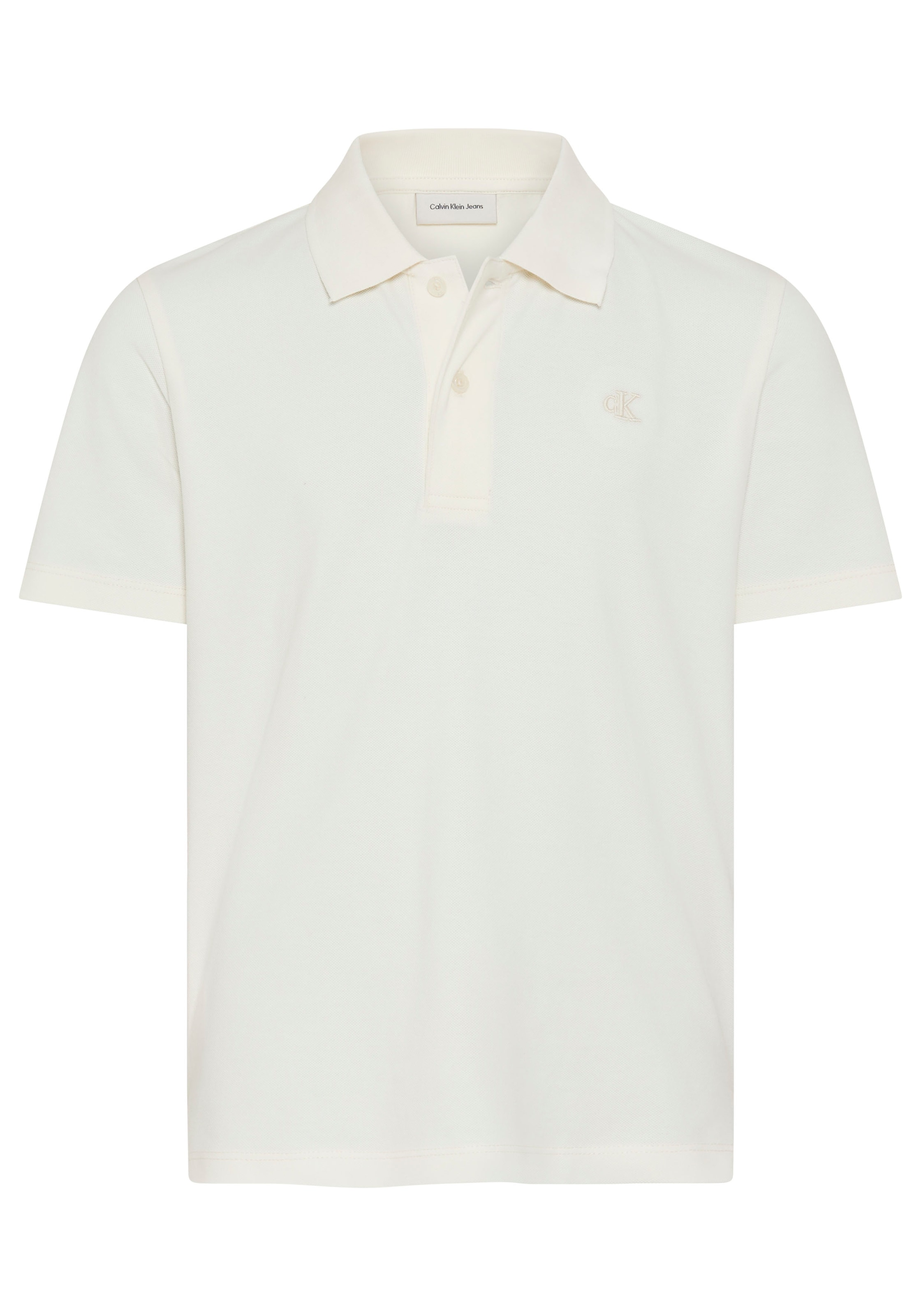 Calvin Klein Jeans Poloshirt »SOLID PIQUE POLO SS« Regular fit mit Polokragen