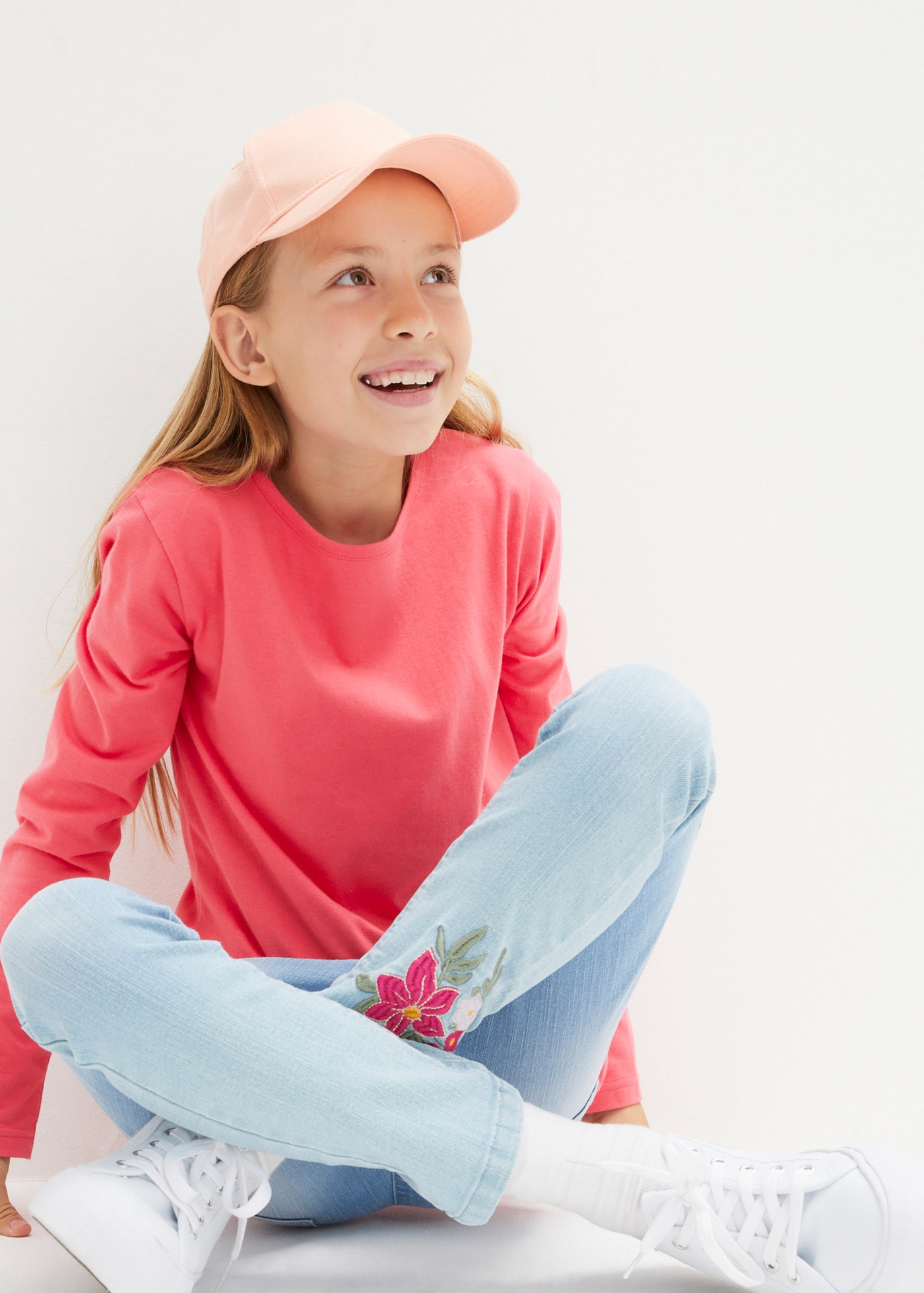 bonprix Langarmshirt »Langarmshirt aus reiner Baumwolle (3er Pack)« Packung, 3 Stk. regular fit, aus reiner Baumwolle, Casual Stil