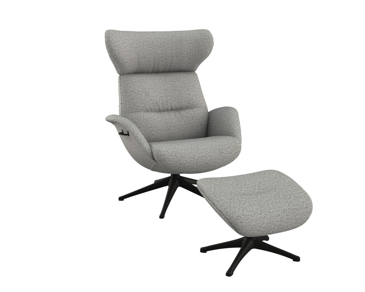 FLEXLUX Relaxsessel »Fernsehsessel More, ergonomisch, drehbar, robuster Fuß günstig online kaufen