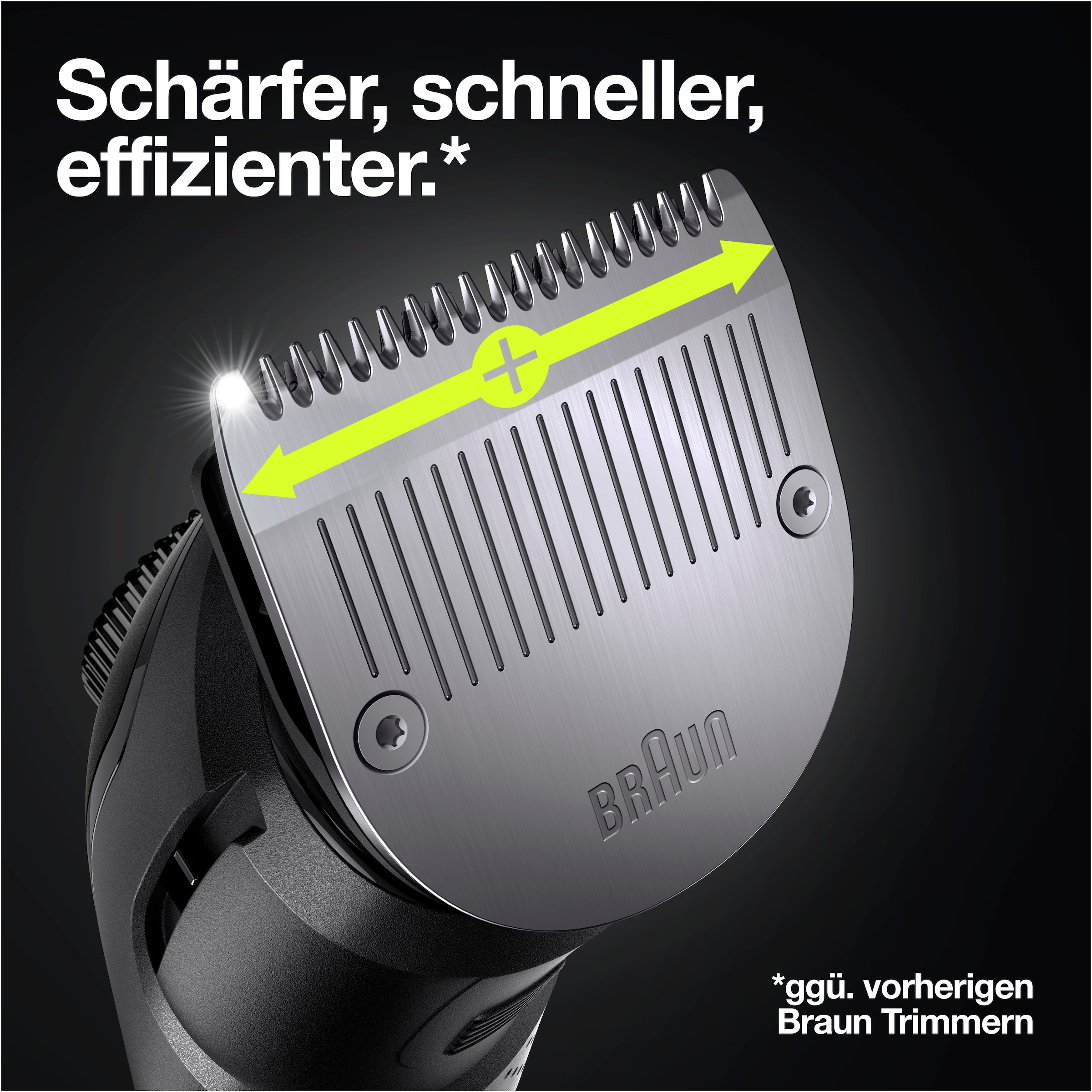 Braun Haarschneider »Barttrimmer 7 BT7320«, 4 Aufsätze, 39 Längeneinstellungen