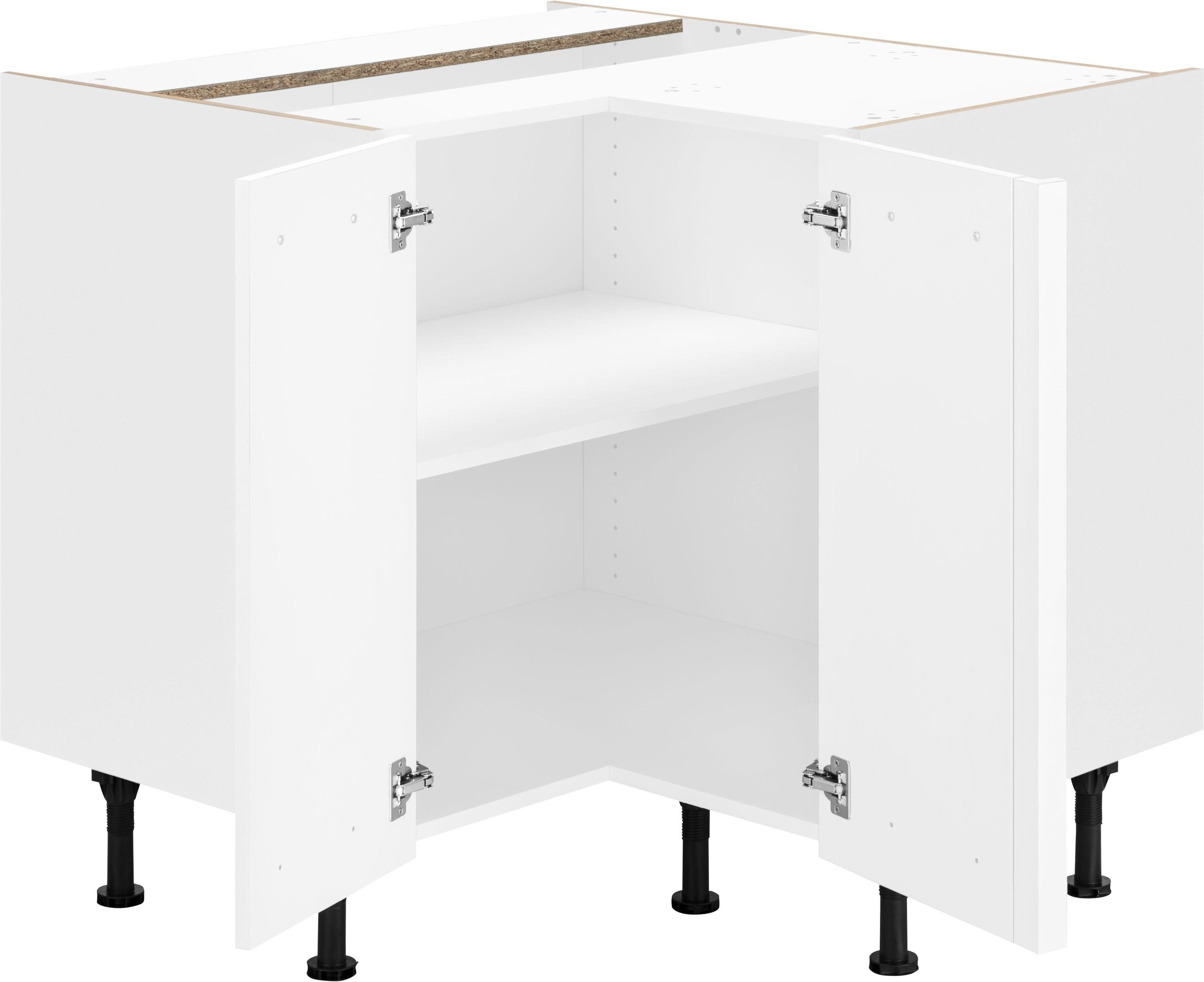 OPTIFIT Eckunterschrank »Parma« Breite 90 x 90 cm