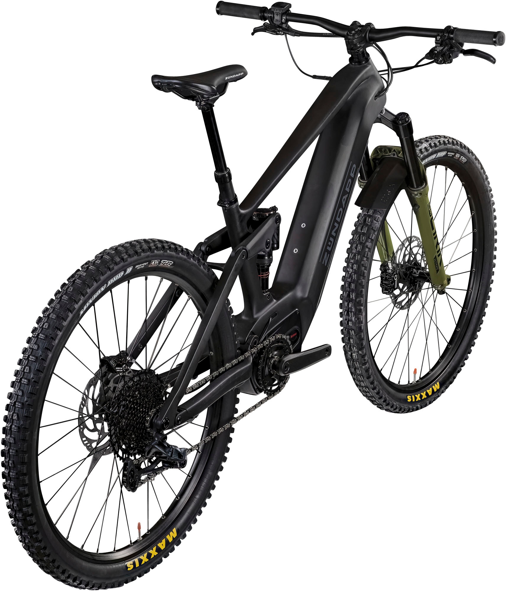 Zündapp E-Bike »EX630«, 12 Gang, SRAM, GX Eagle RD-GX-1.B, Mittelmotor 250 W, Pedelec, Elektrofahrrad für Damen u. Herren, MTB