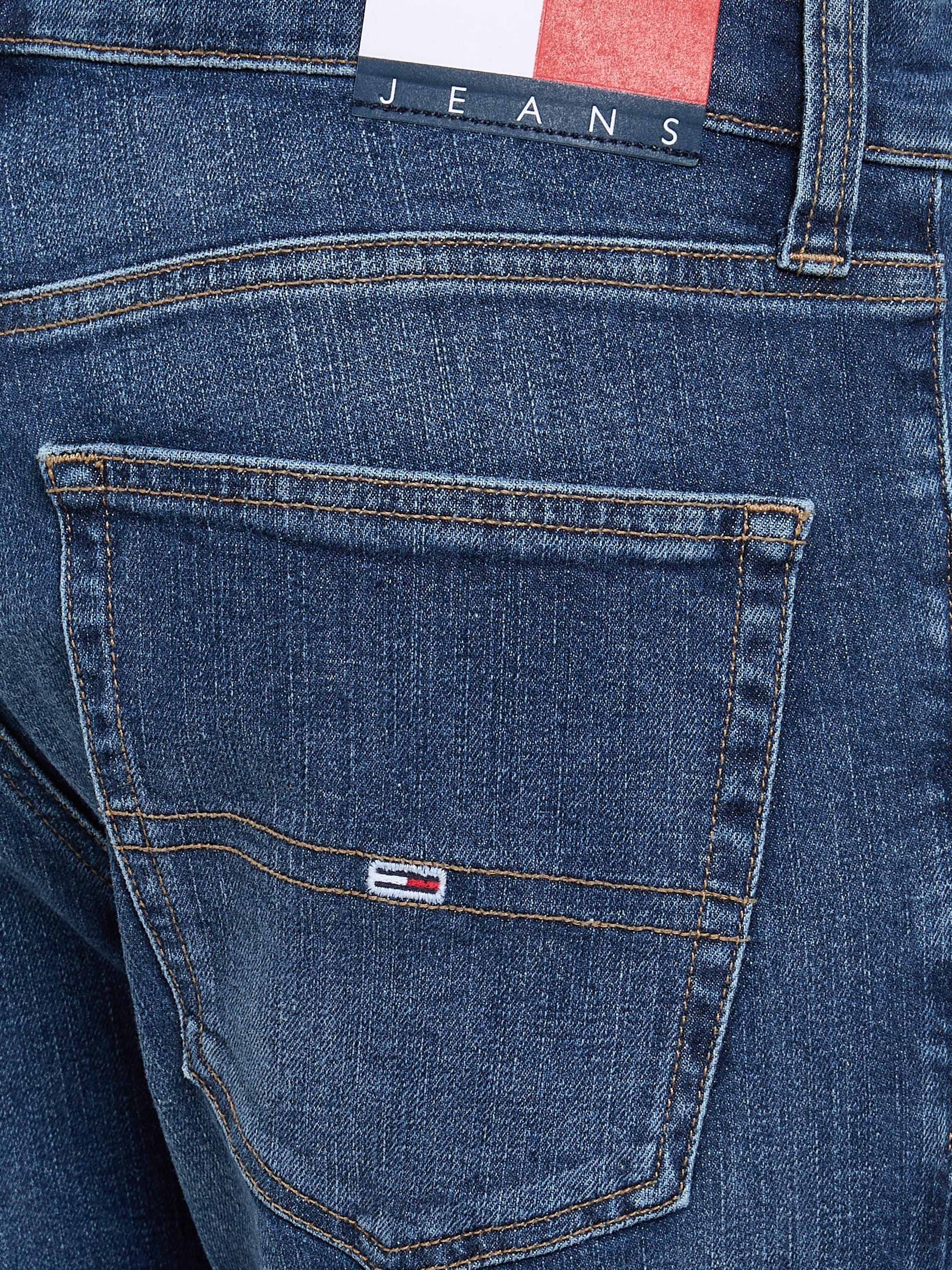 Tommy Jeans Slim-fit-Jeans »SCANTON SLIM«, mit Logoprägung