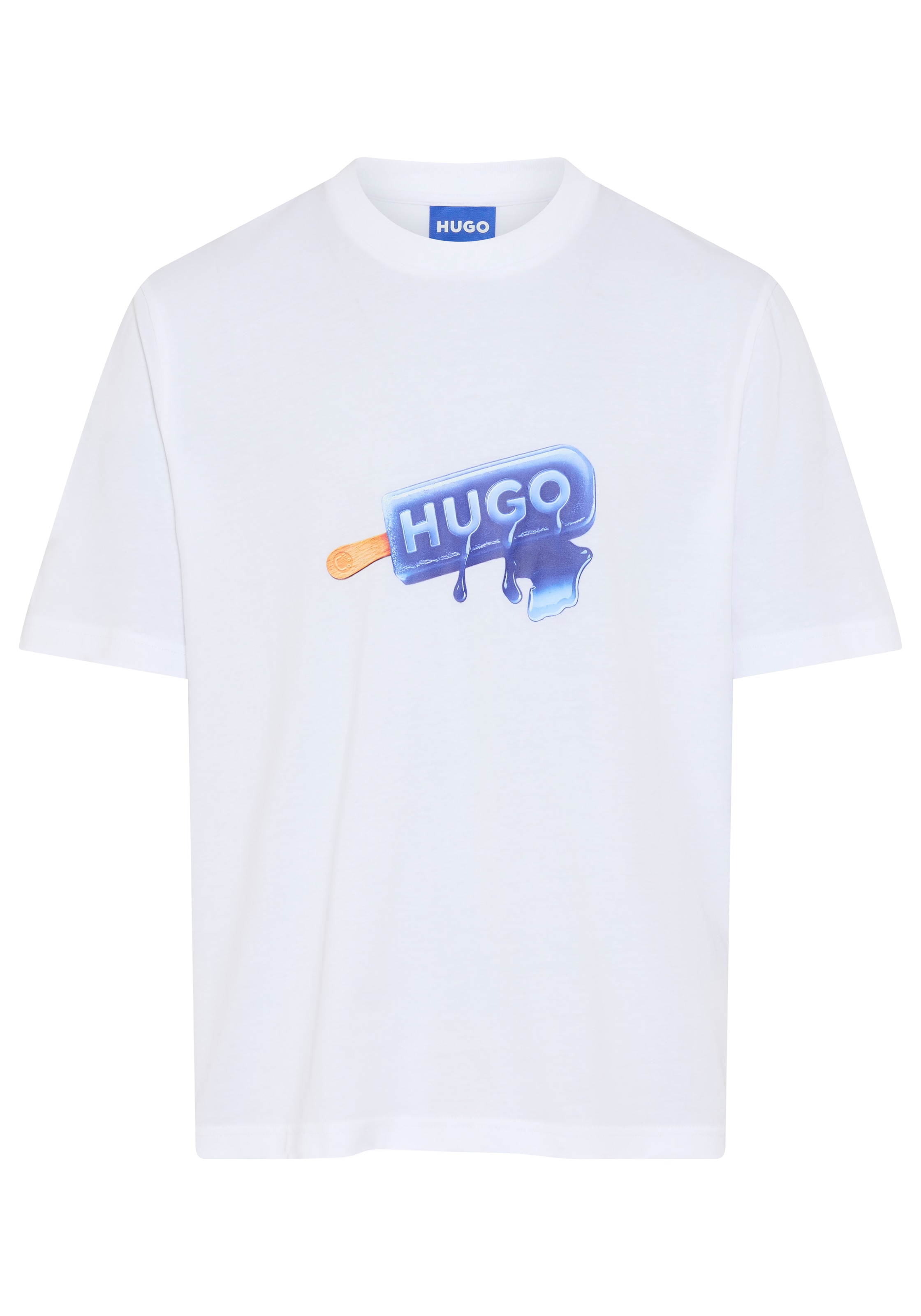 HUGO T-Shirt »Noglasy« mit Rundhals, regular fit